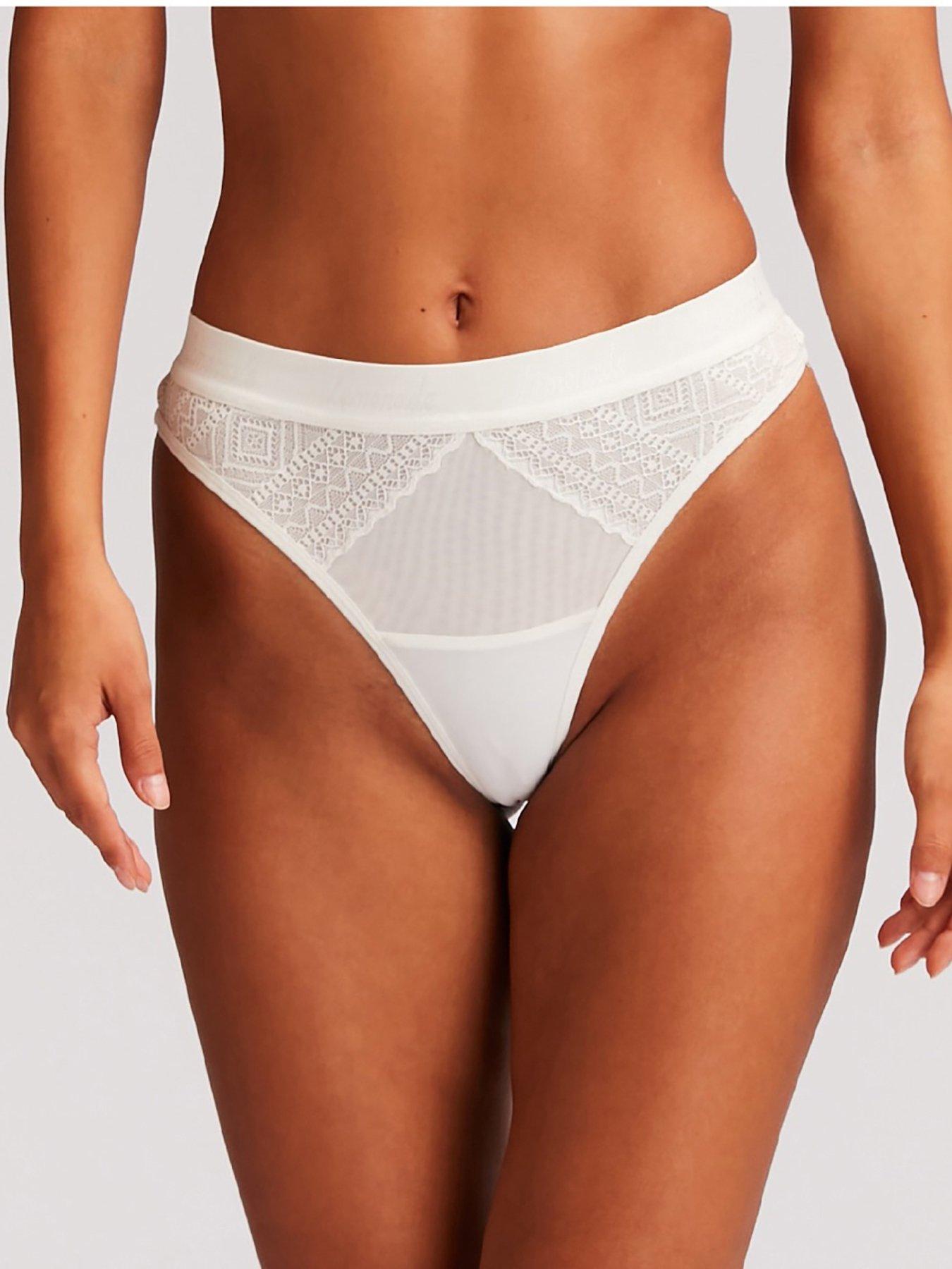 Extra High-Waisted Sheer Bottom Shaper Panty at Belle Lacet Lingerie