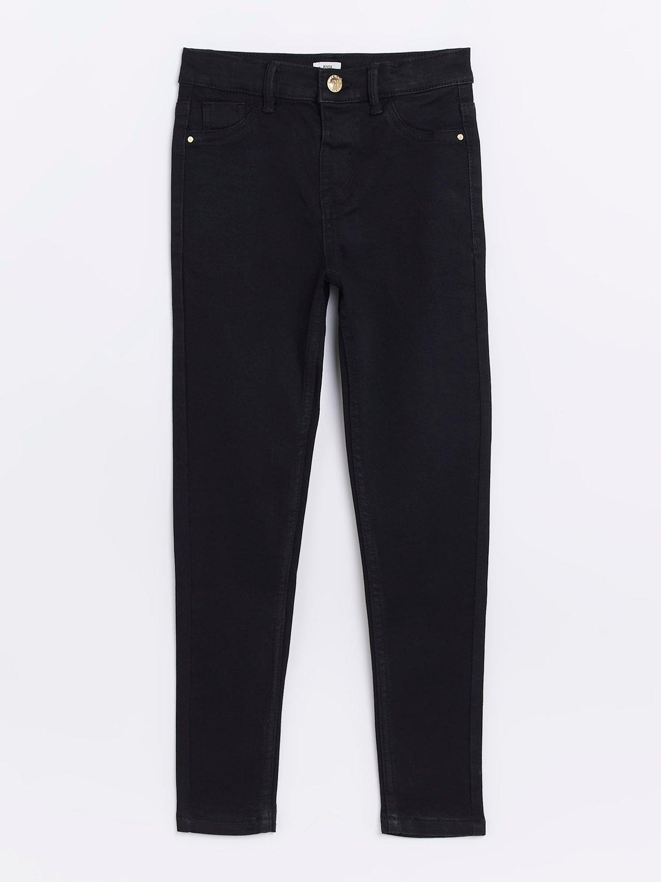 Levi's Girls Pull On Denim Jeggings - Black