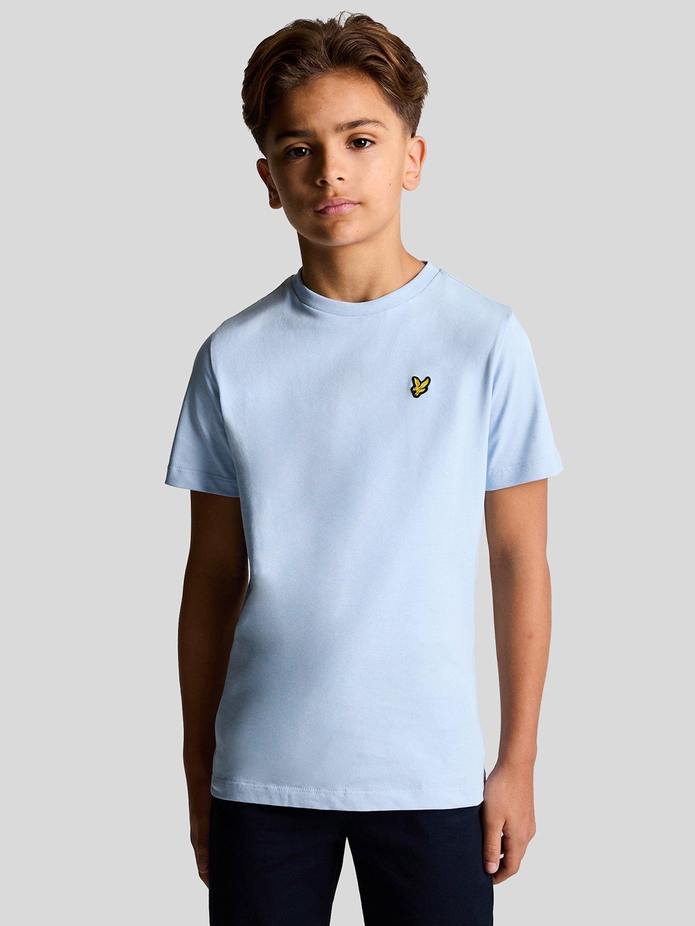 lyle-scott-boys-short-sleeve-t-shirt-light-bluestillFront