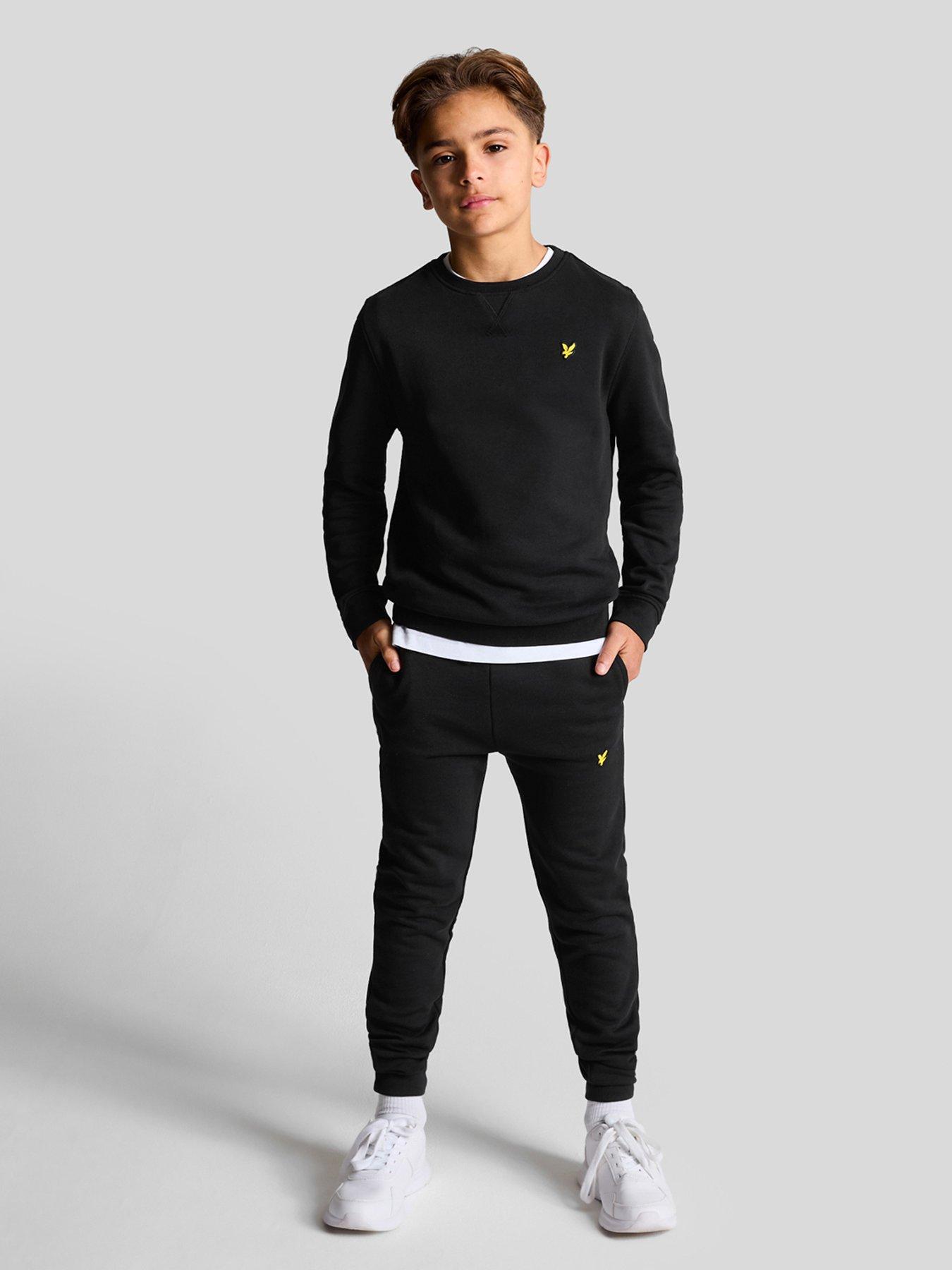 lyle-scott-boys-skinny-sweat-pant-blackstillFront