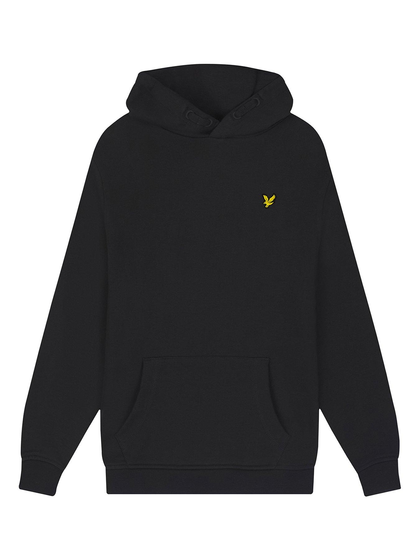 lyle-scott-boys-hoodie-blackfront