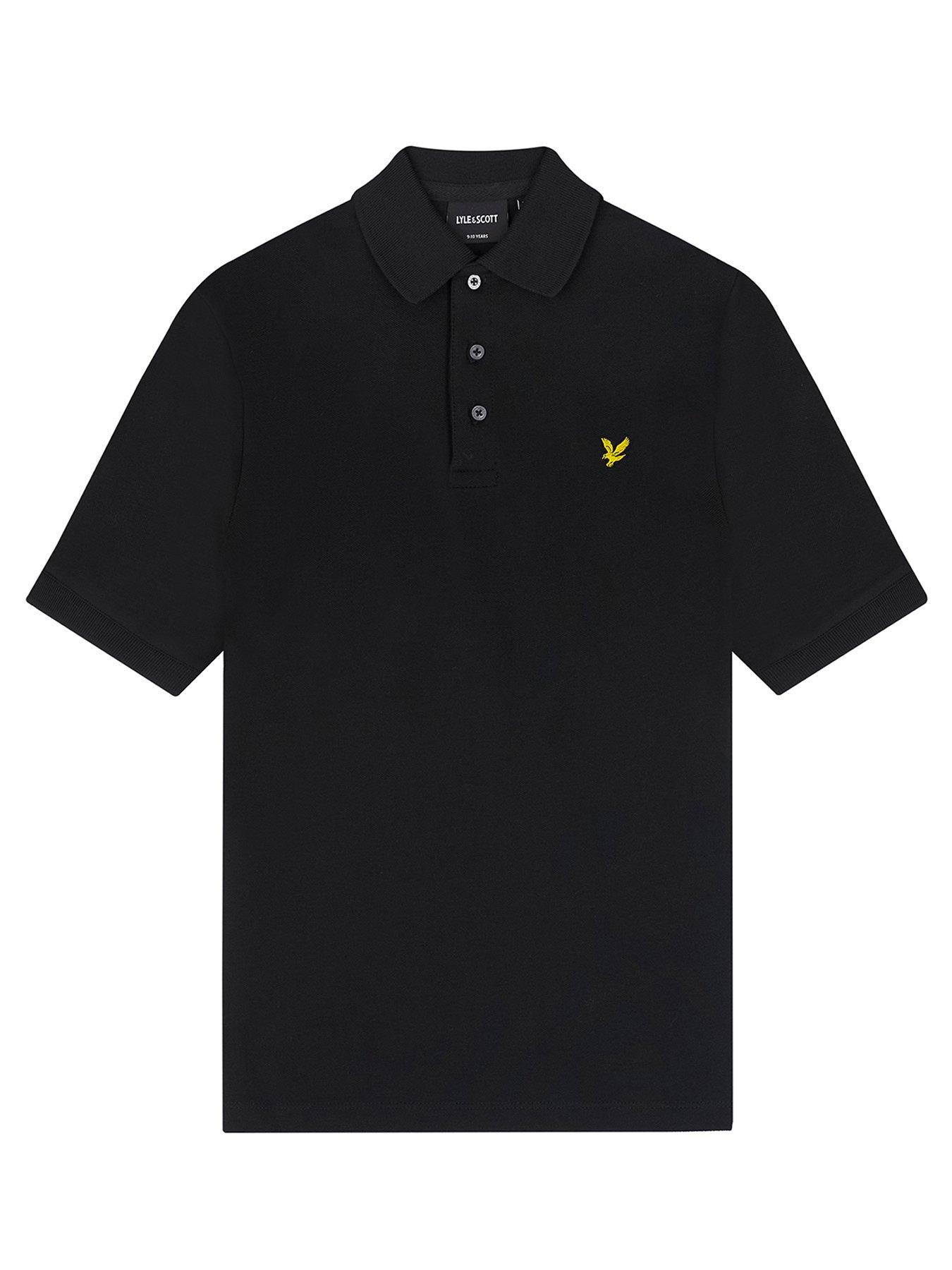 lyle-scott-boys-short-sleeve-polo-shirt-black