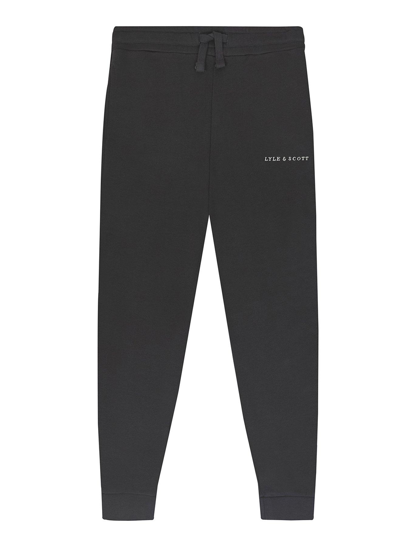 lyle-scott-boys-script-embroidered-sweat-pant-gunmetal