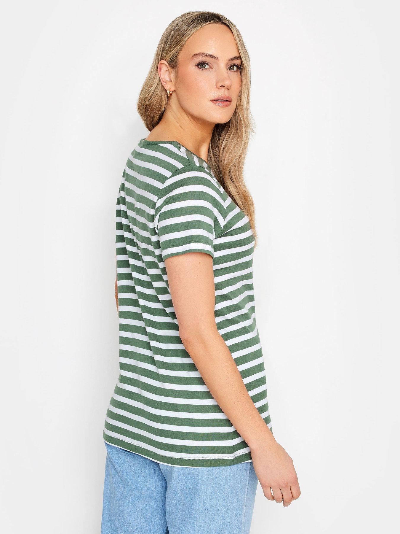 long-tall-sally-tall-3-pack-short-sleeve-v-neck-tee-natural-red-khaki-stripestillFront