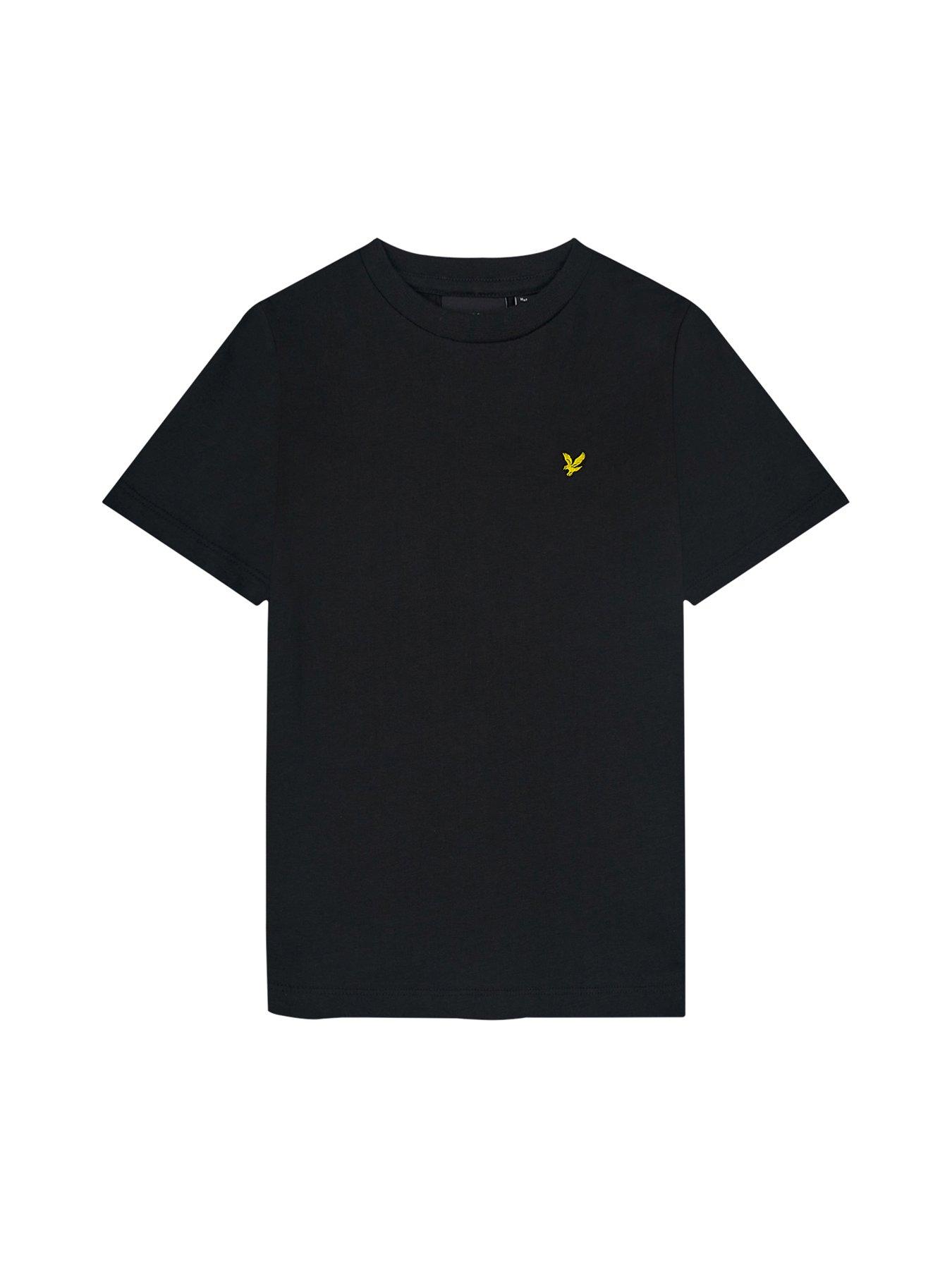 lyle-scott-boys-short-sleeve-t-shirt-blackstillFront