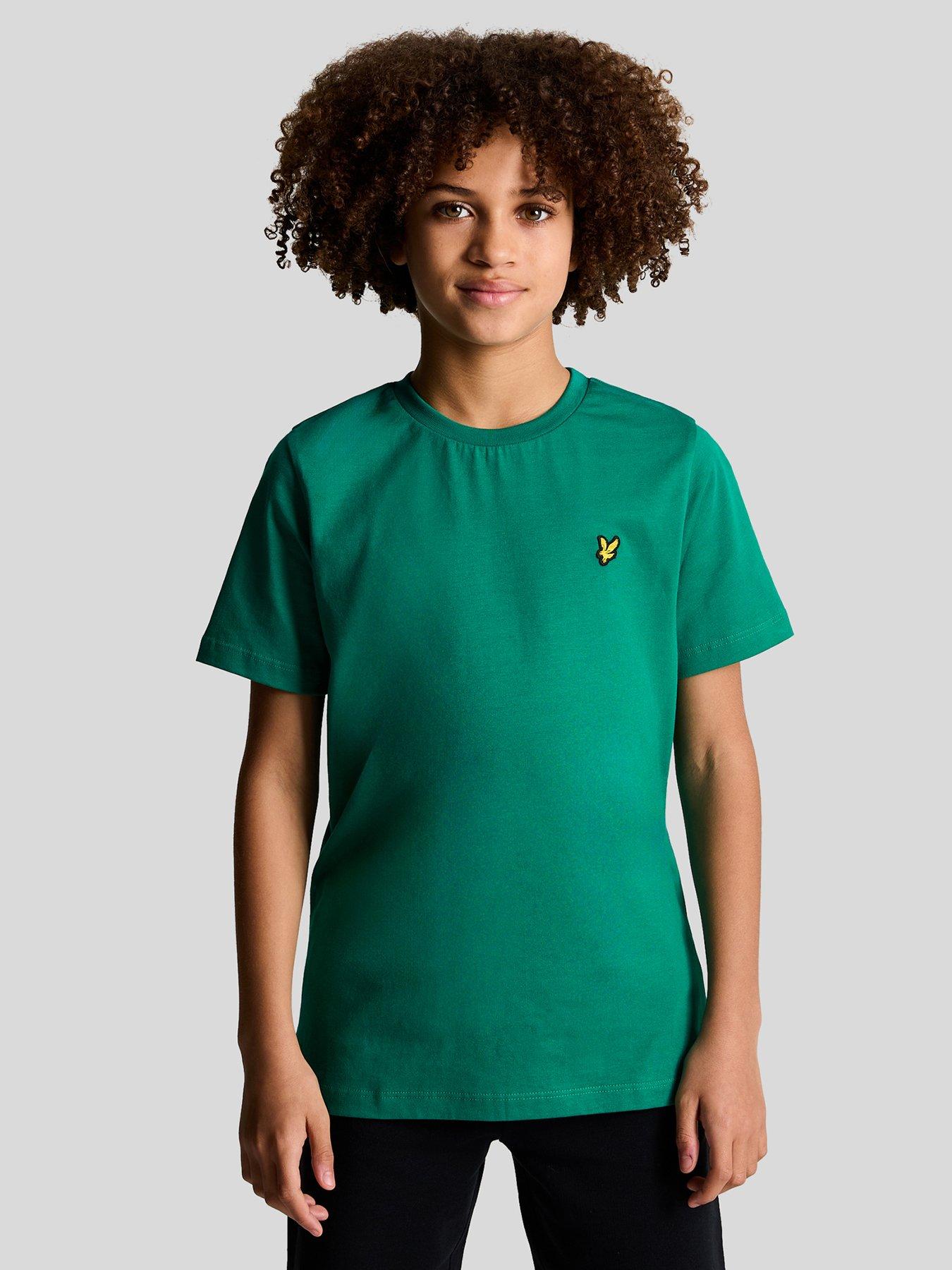 lyle-scott-boys-short-sleeve-t-shirt-court-greenstillFront