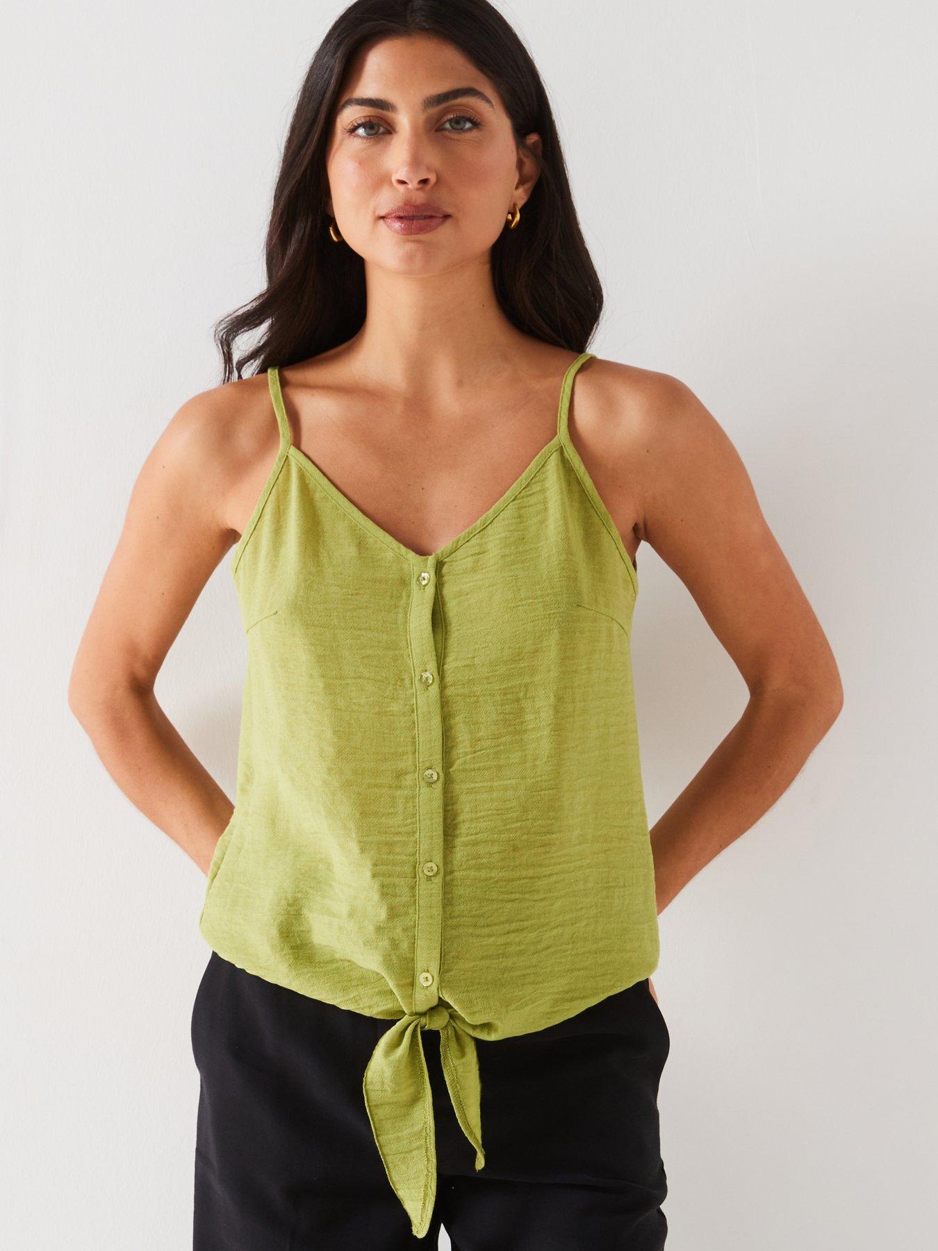 everyday-button-through-cami-green