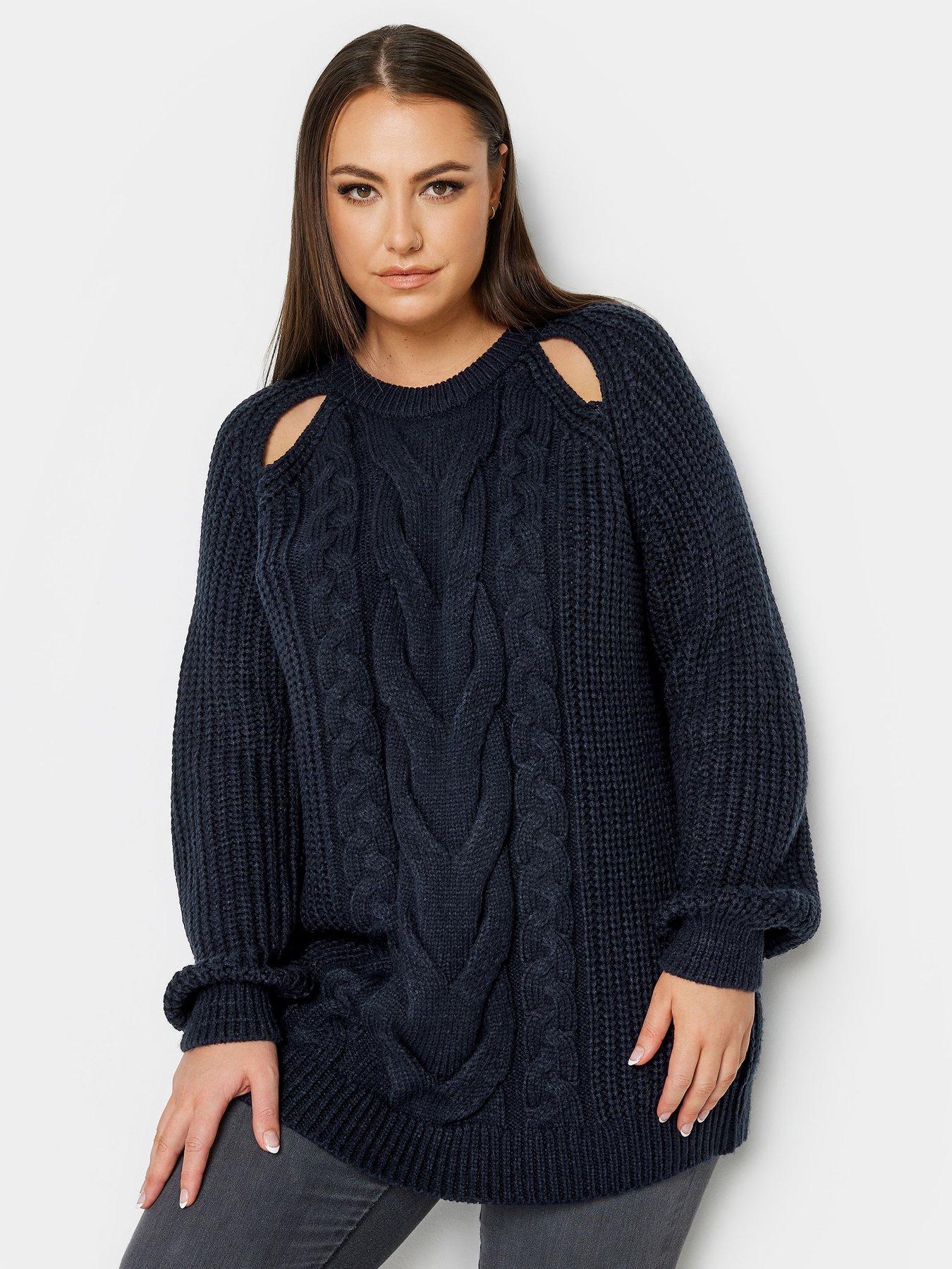 yours-curve-cable-cut-out-jumper-blue