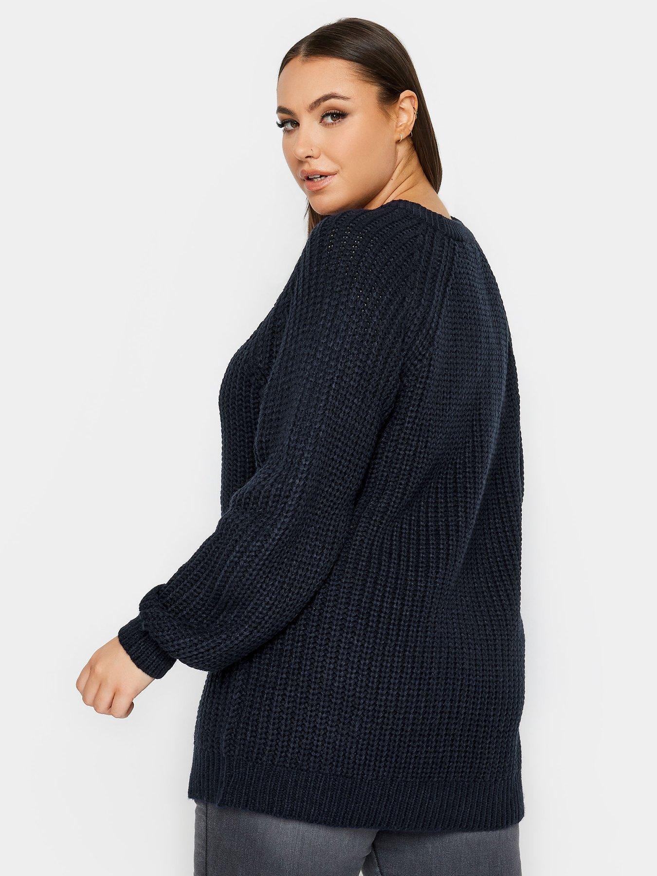 yours-curve-cable-cut-out-jumper-bluestillFront