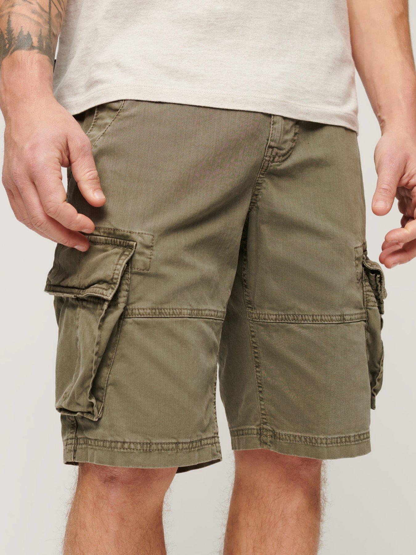 Image 1 of 6 of Superdry Core Cargo Shorts - Green