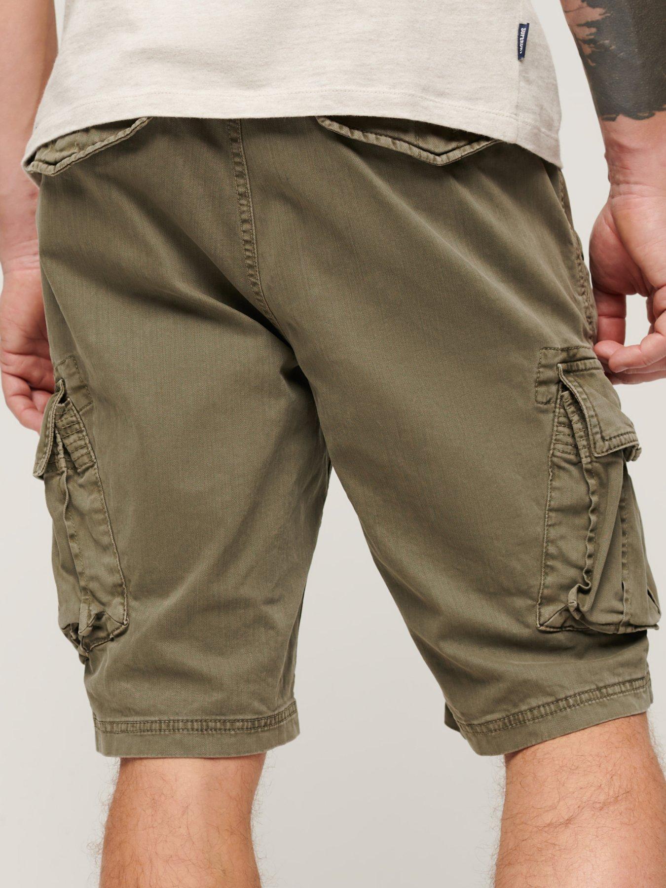 Image 2 of 6 of Superdry Core Cargo Shorts - Green