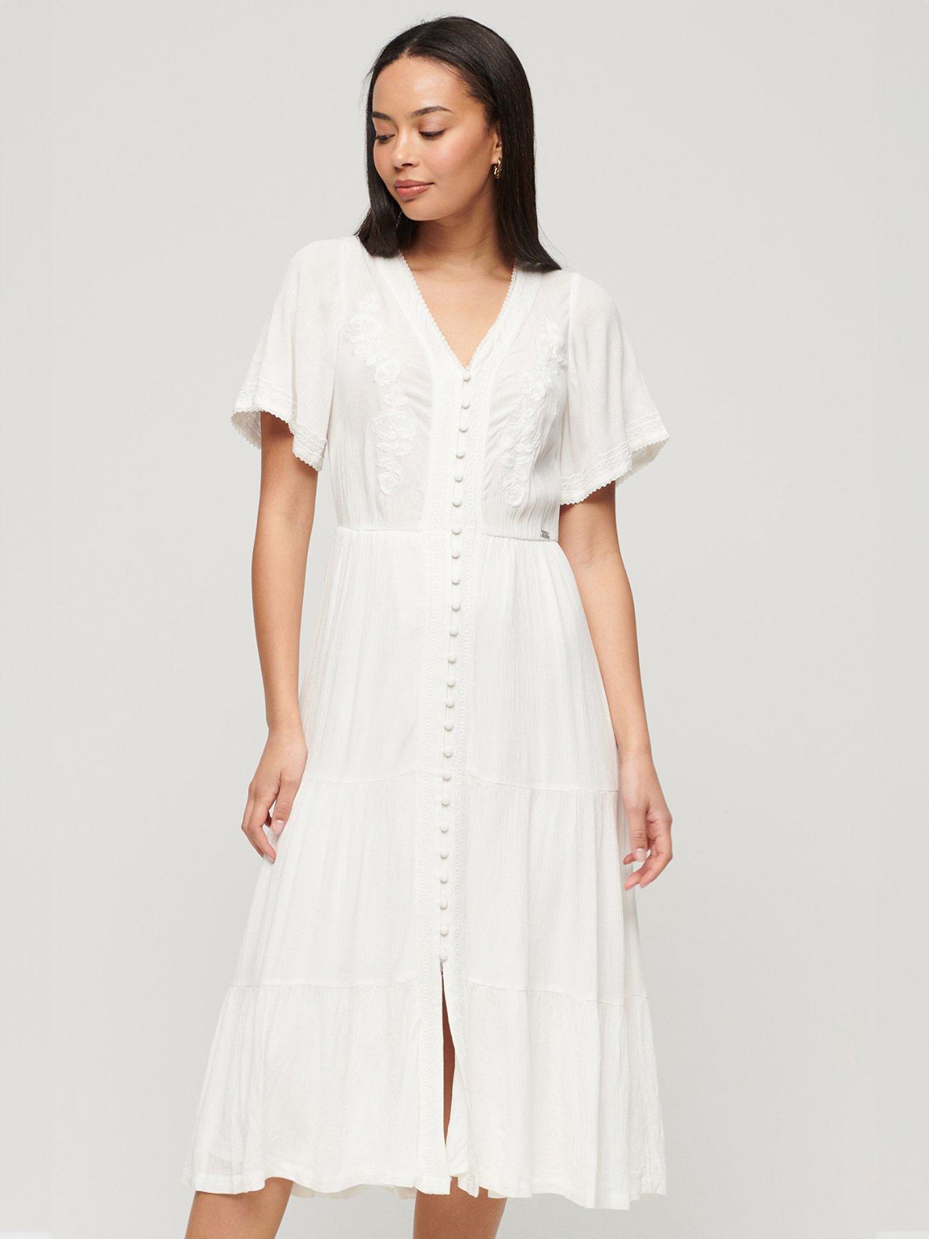 superdry-embroidered-tiered-midi-dress-white