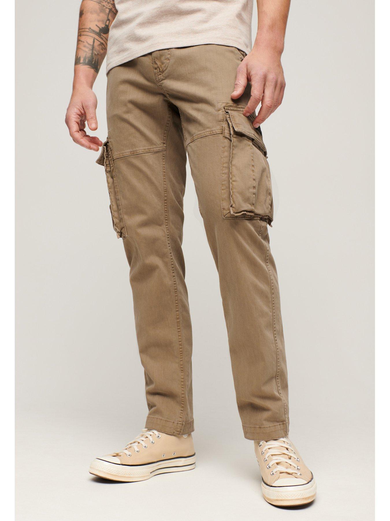 Core Cargo Trousers Light Brown