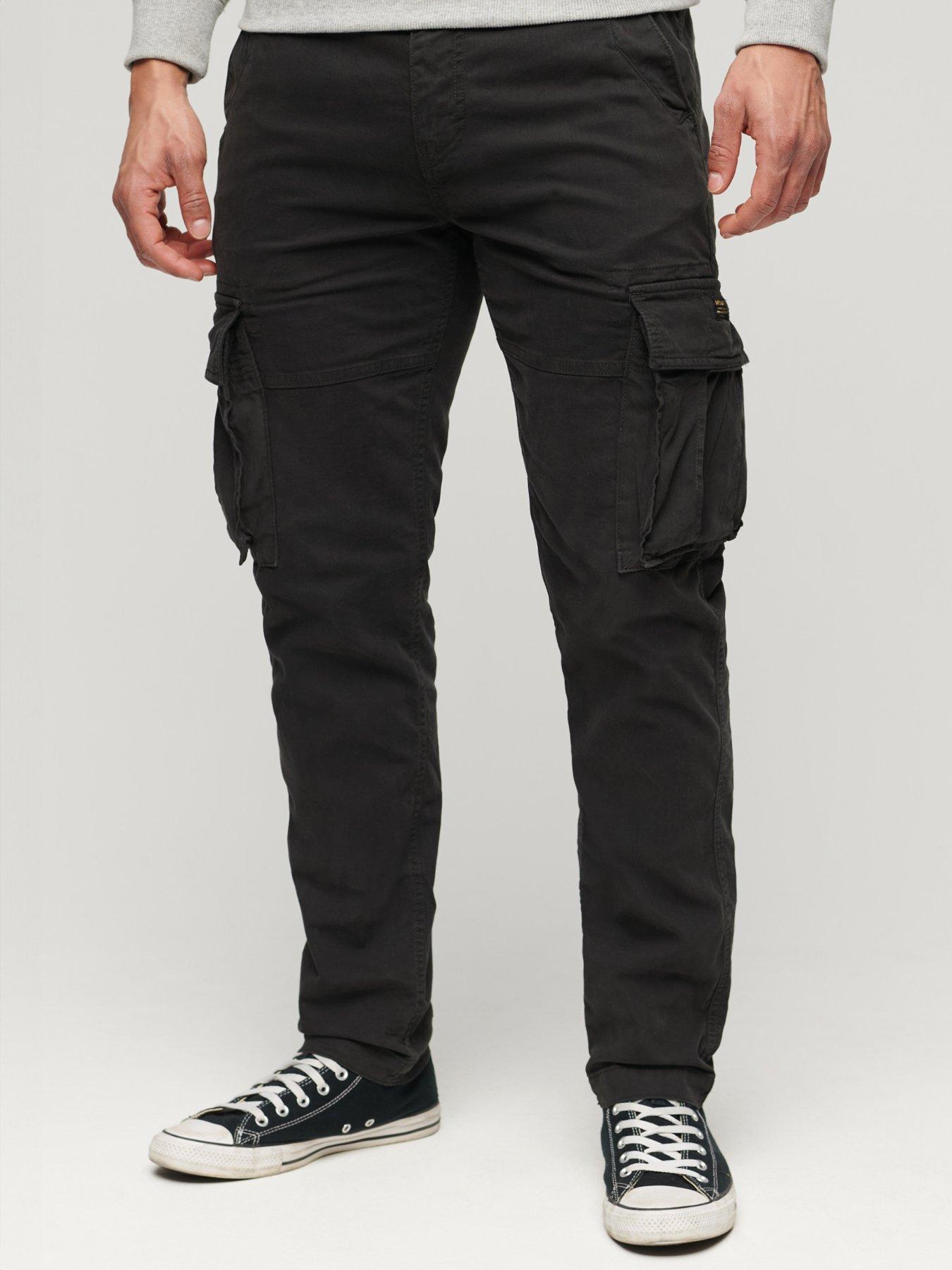 Superdry Core Cargo Trousers - Black