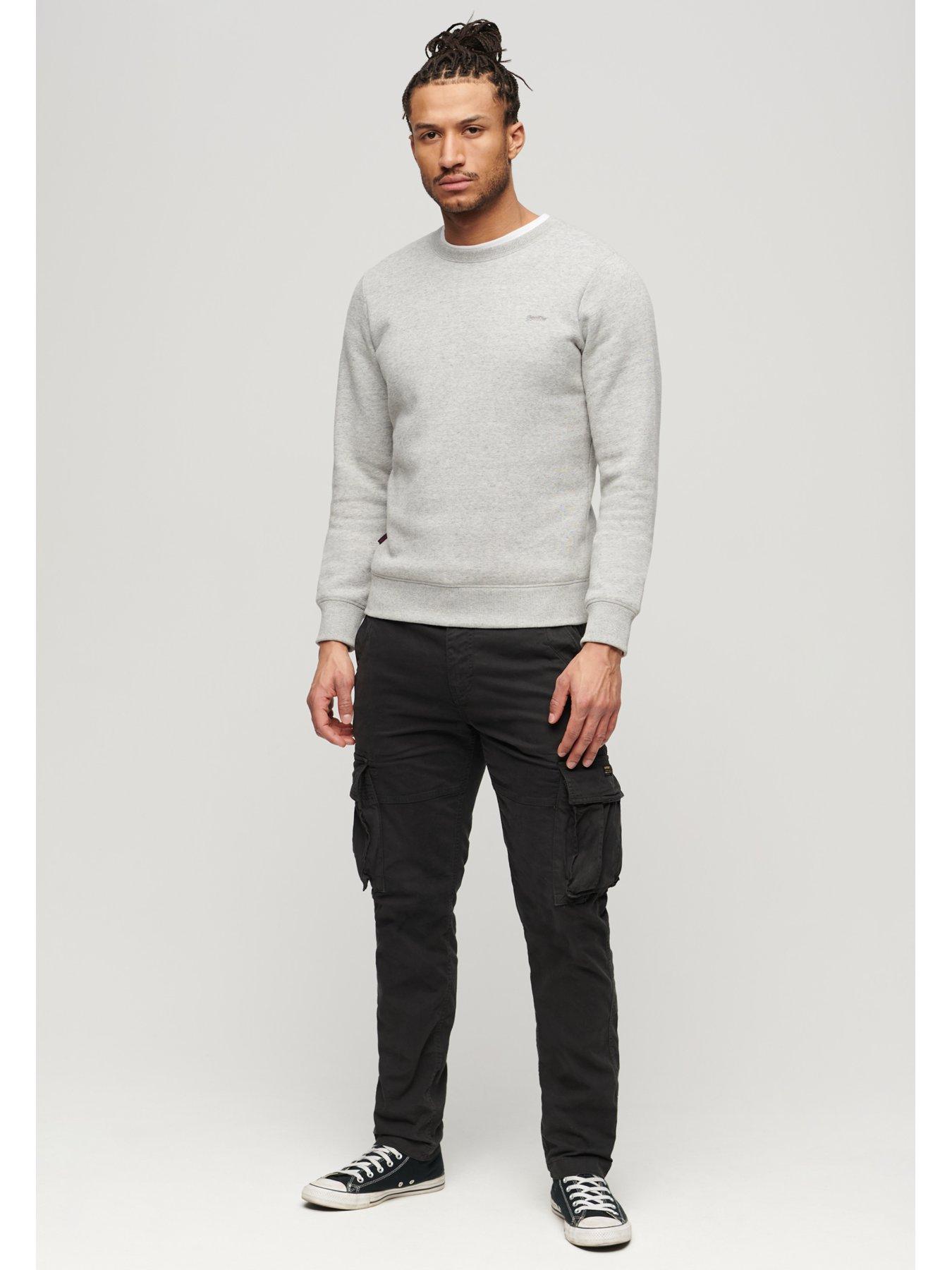 superdry-core-cargo-trousers-blackstillFront