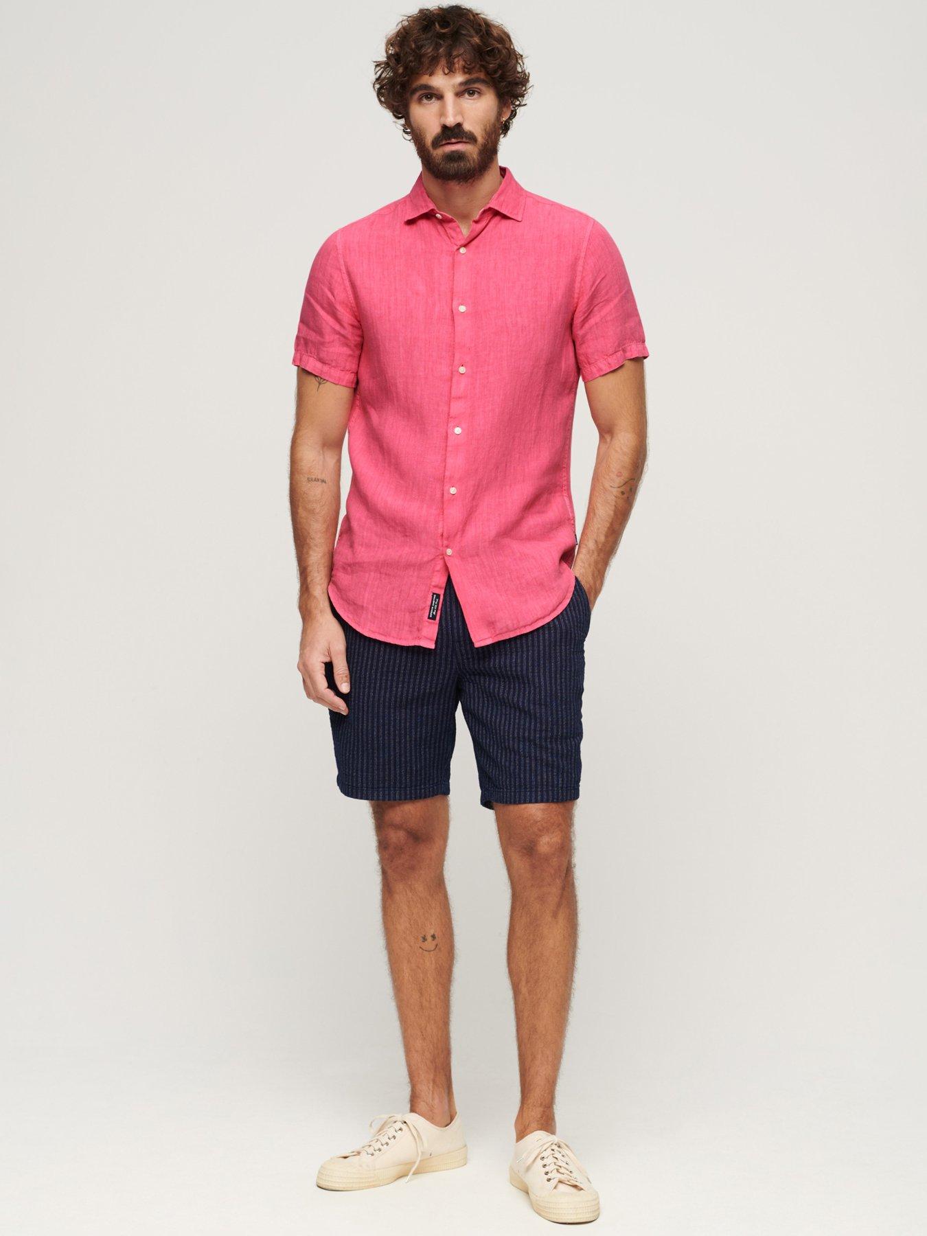 superdry-studios-casual-linen-shirt-pinkback