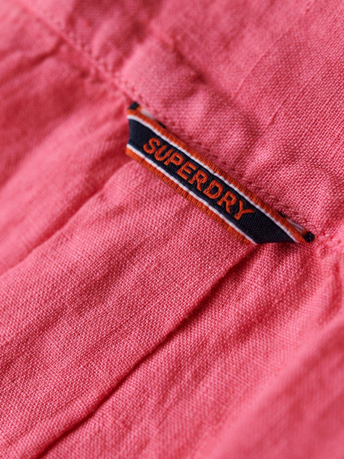 superdry-studios-casual-linen-shirt-pinkoutfit