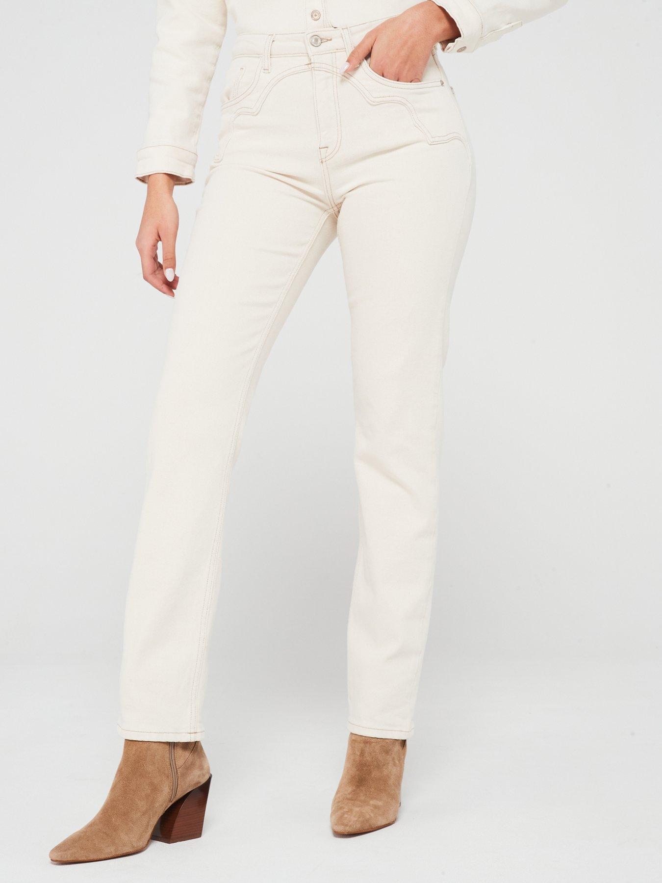 only-slim-western-style-jeans-ecru