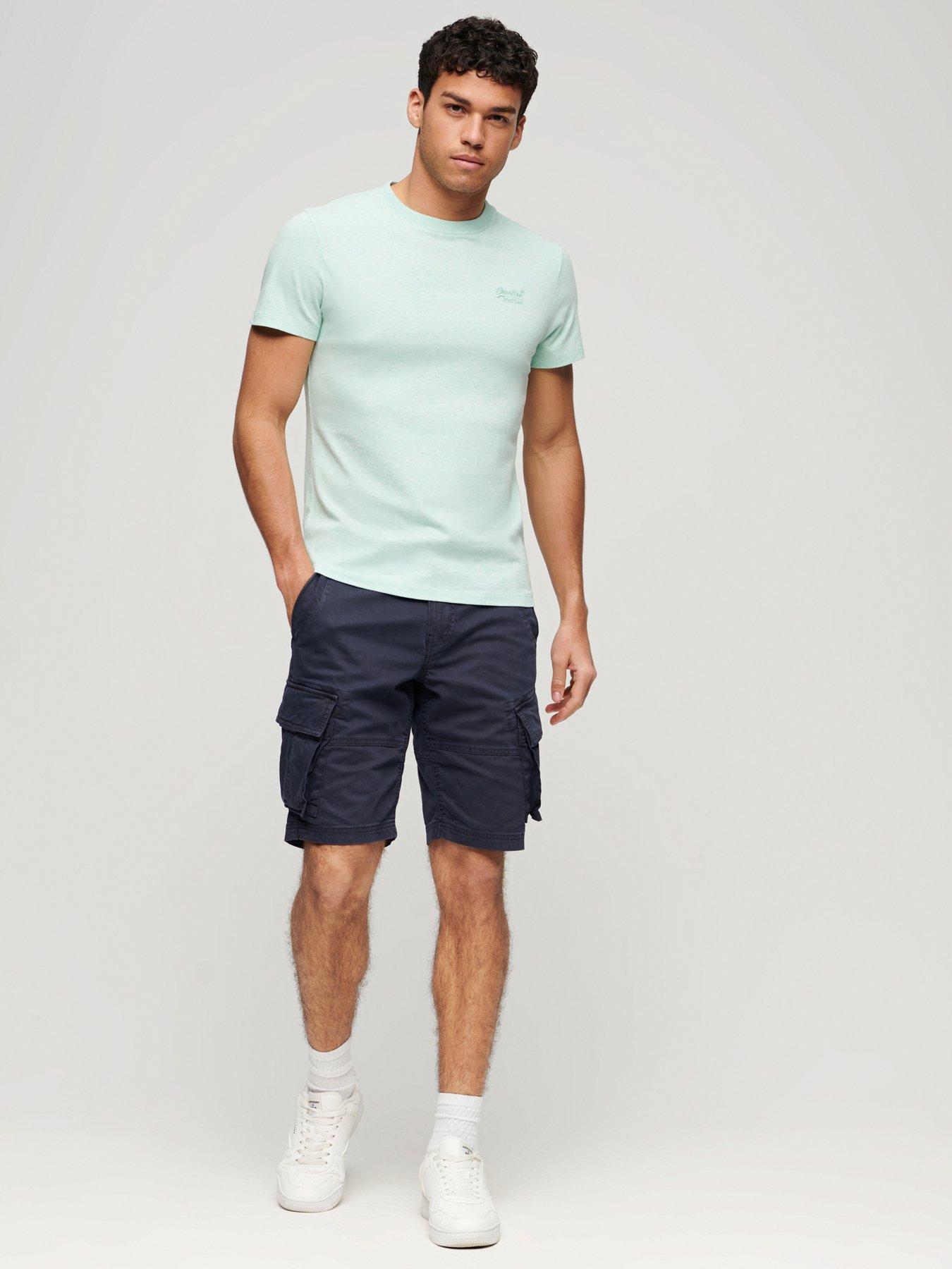 Image of Superdry Superdry Essential Logo Embroidered T-Shirt - Light Green