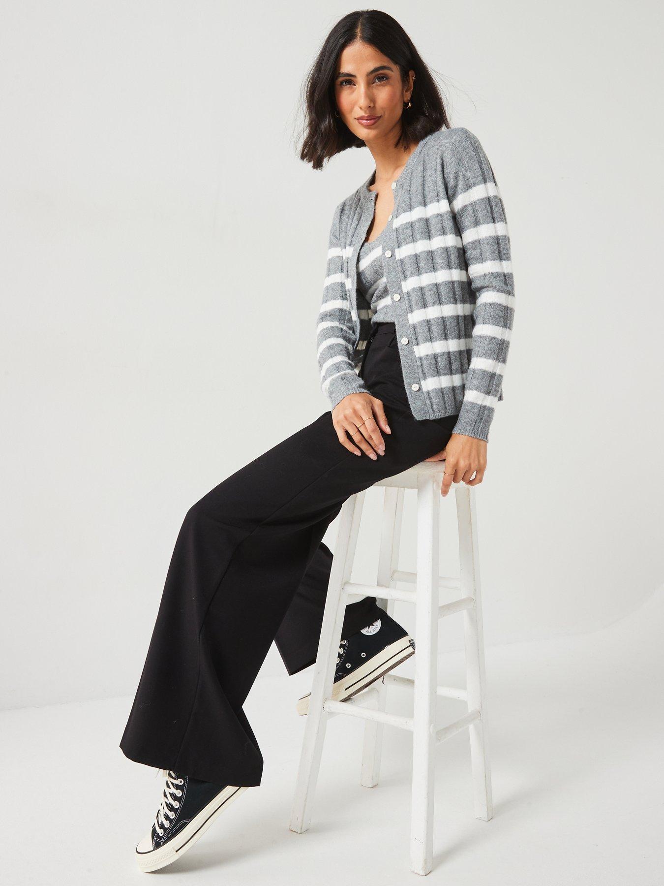 v-by-very-stripe-knitted-crew-neck-cardigan-coord-greyoutfit