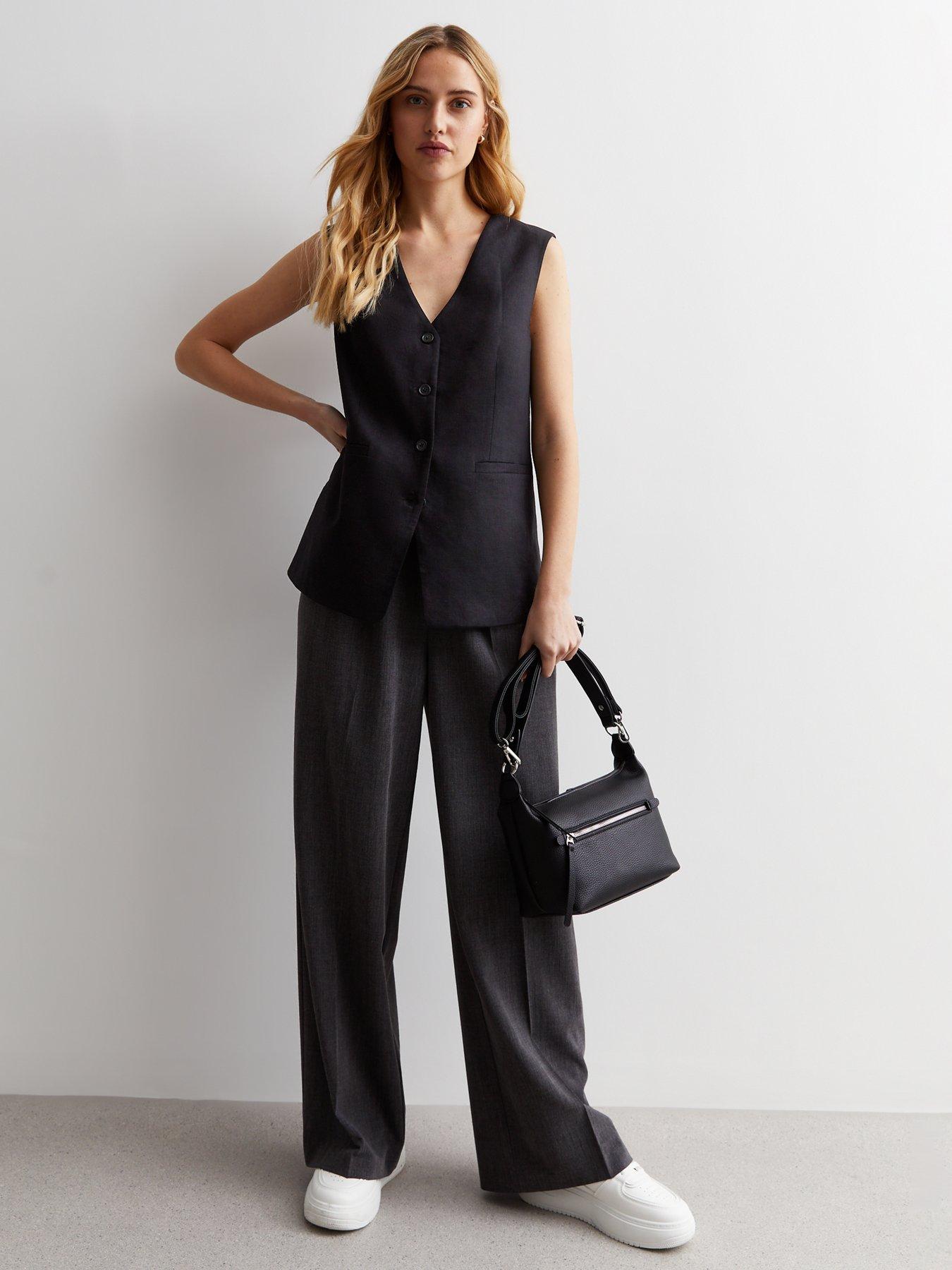 new-look-black-linen-blend-longline-waistcoat