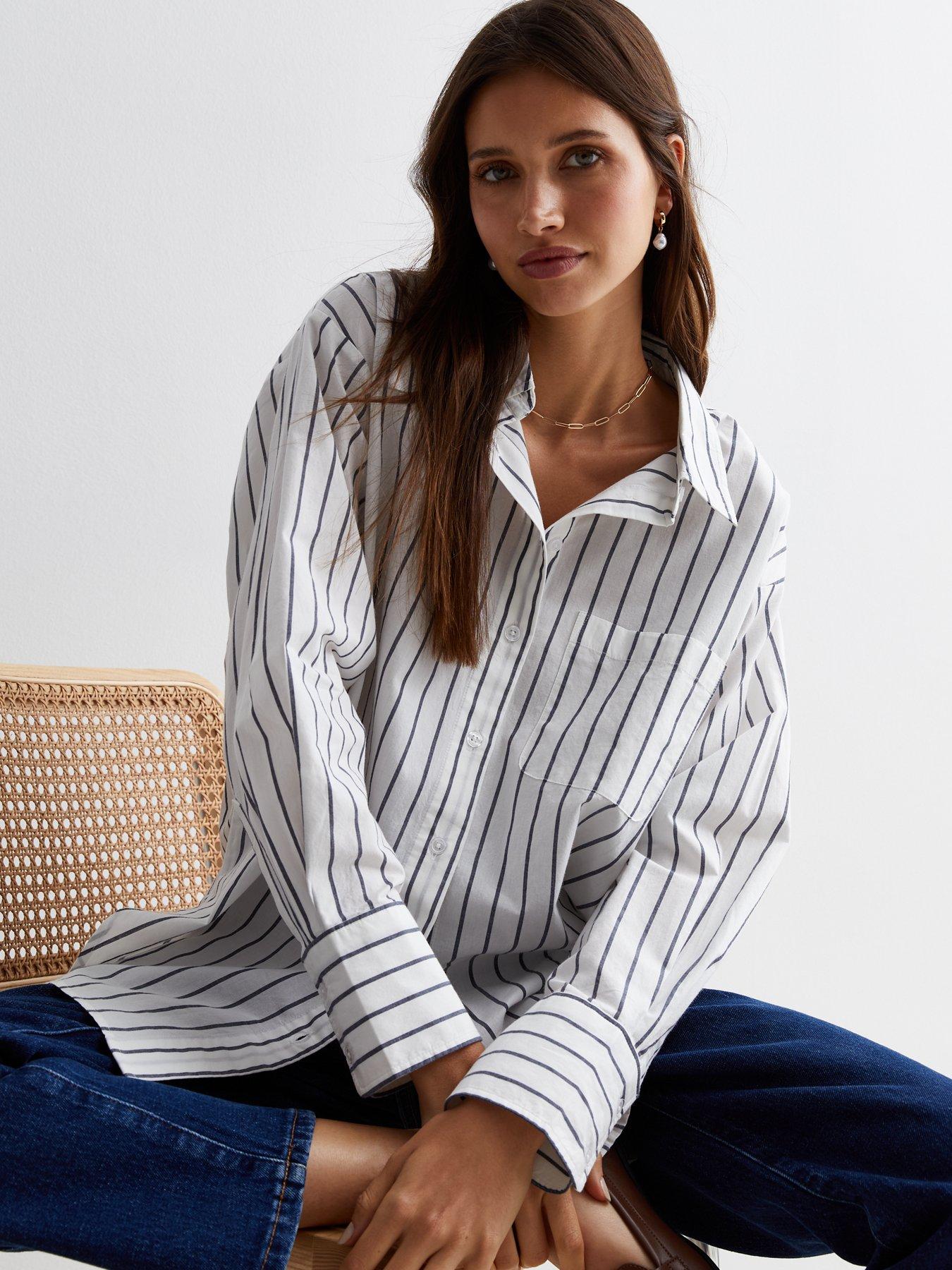 new-look-blue-stripe-poplin-long-sleeve-shirt