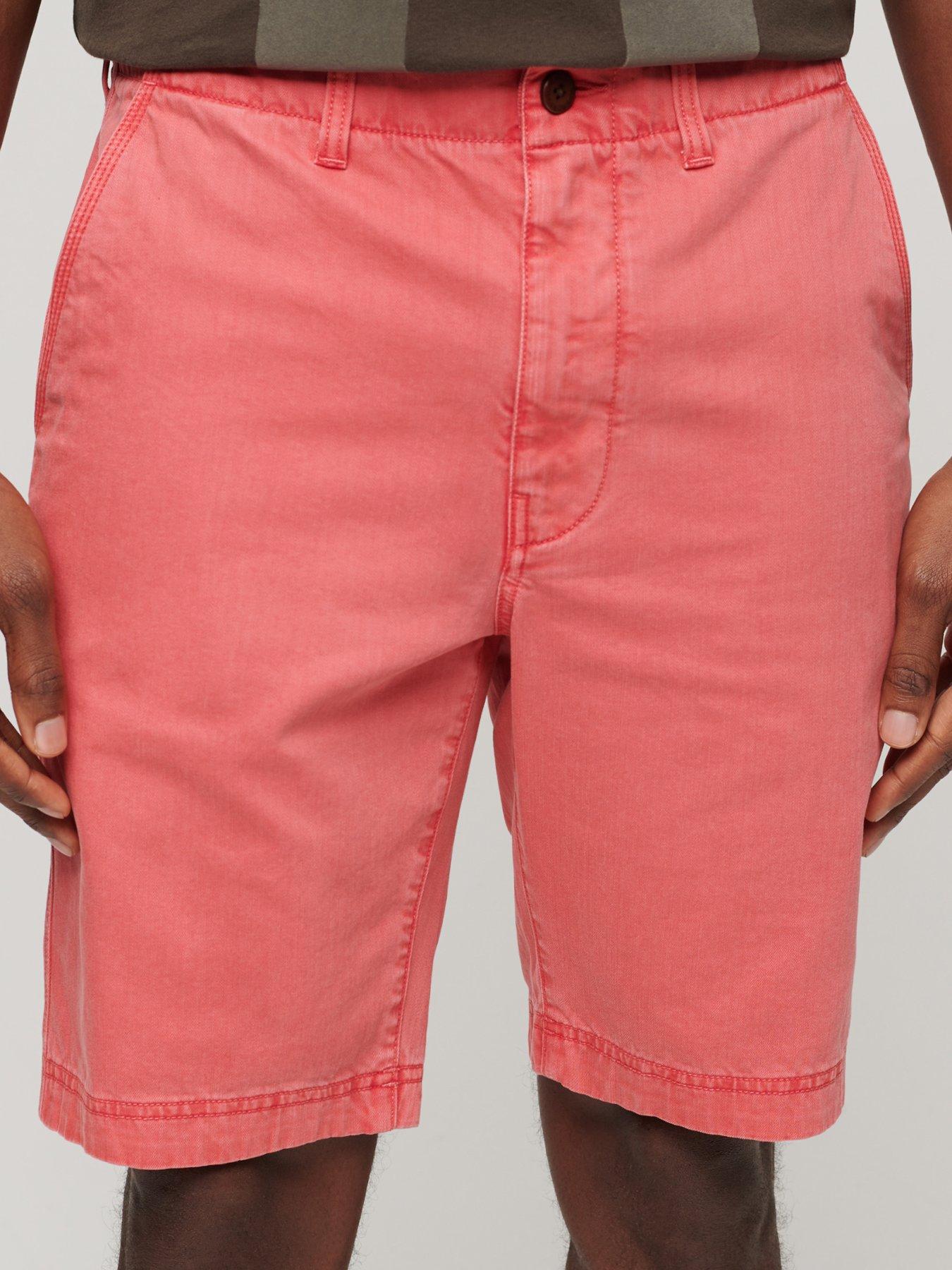 superdry-officer-chino-shorts-bright-pink