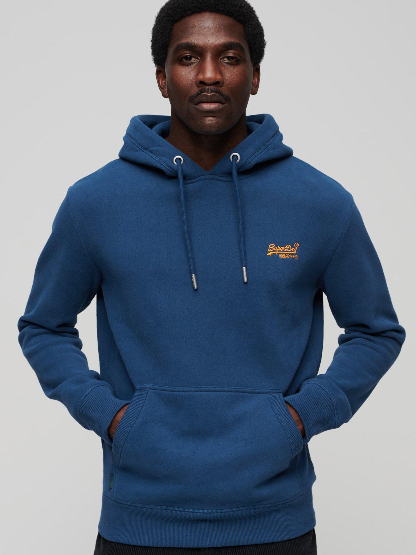 Superdry Essential Logo Hoodie Dark Blue Very Ireland