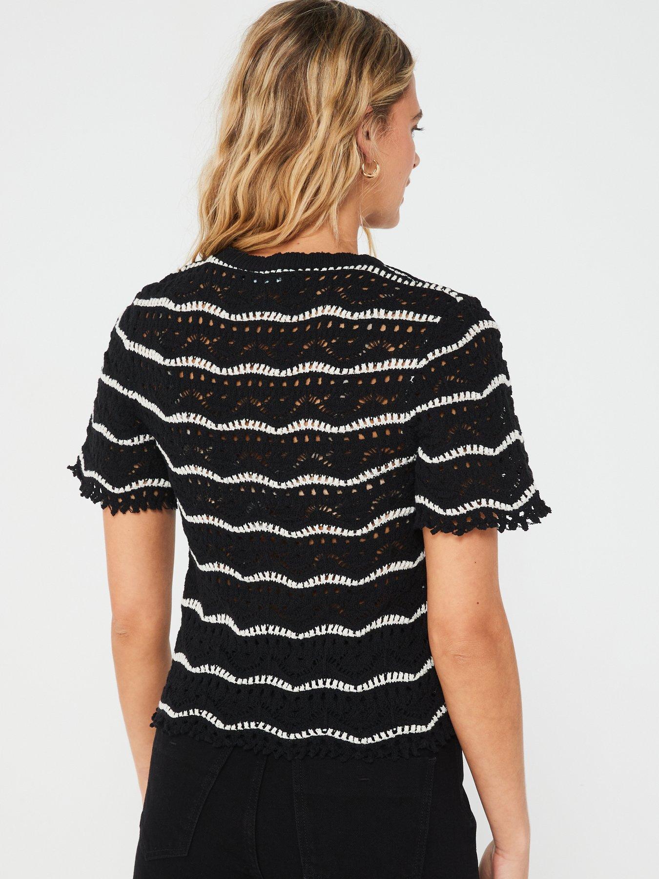 only-knitted-stripe-top-blackstillFront