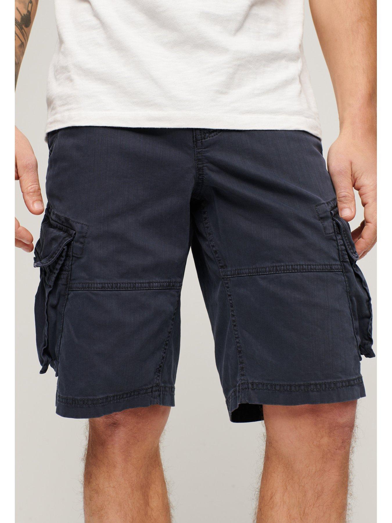 Image 1 of 6 of Superdry Core Cargo Shorts - Navy