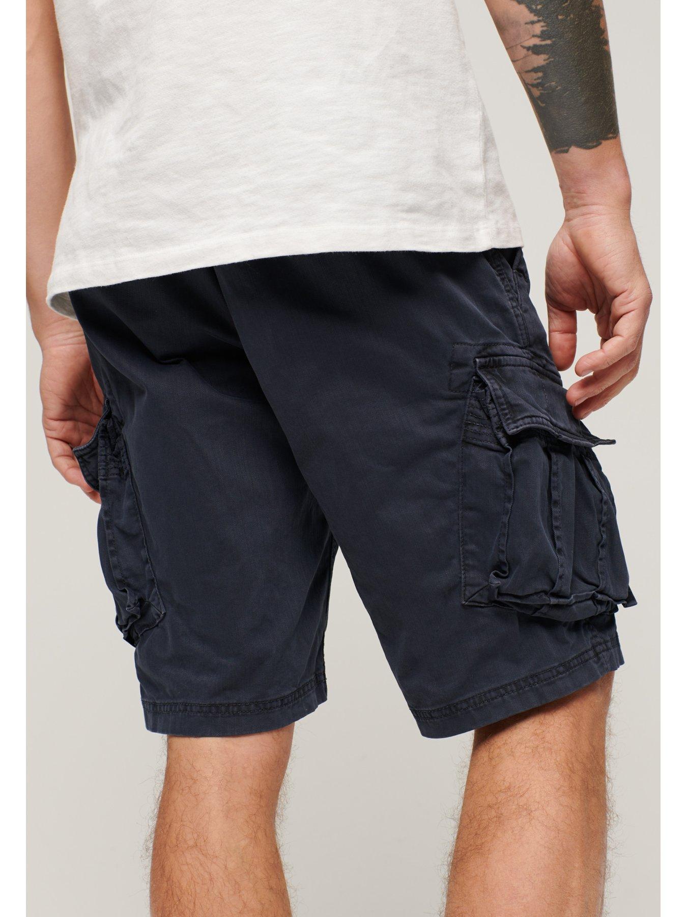 Image 3 of 6 of Superdry Core Cargo Shorts - Navy
