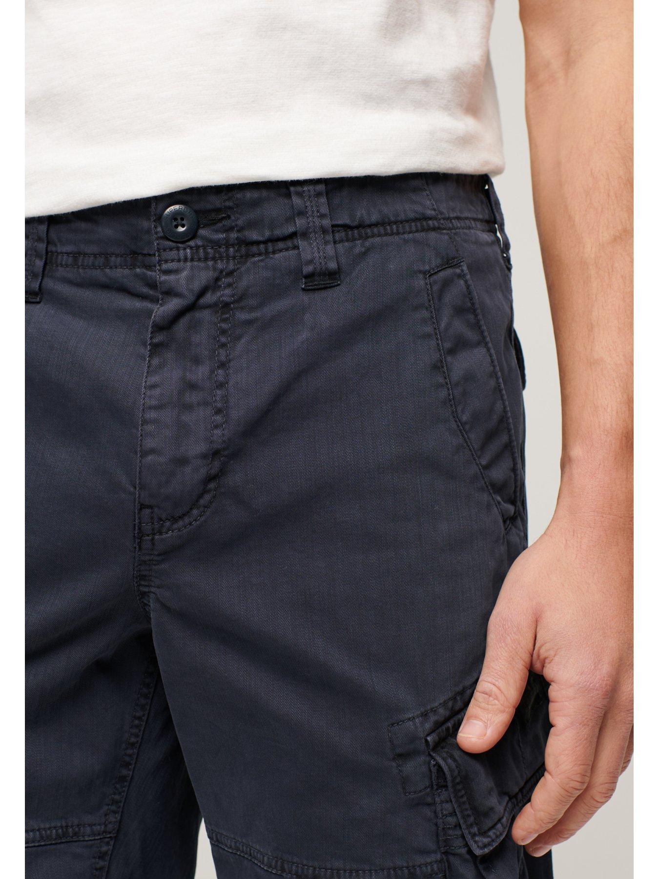 Image 4 of 6 of Superdry Core Cargo Shorts - Navy