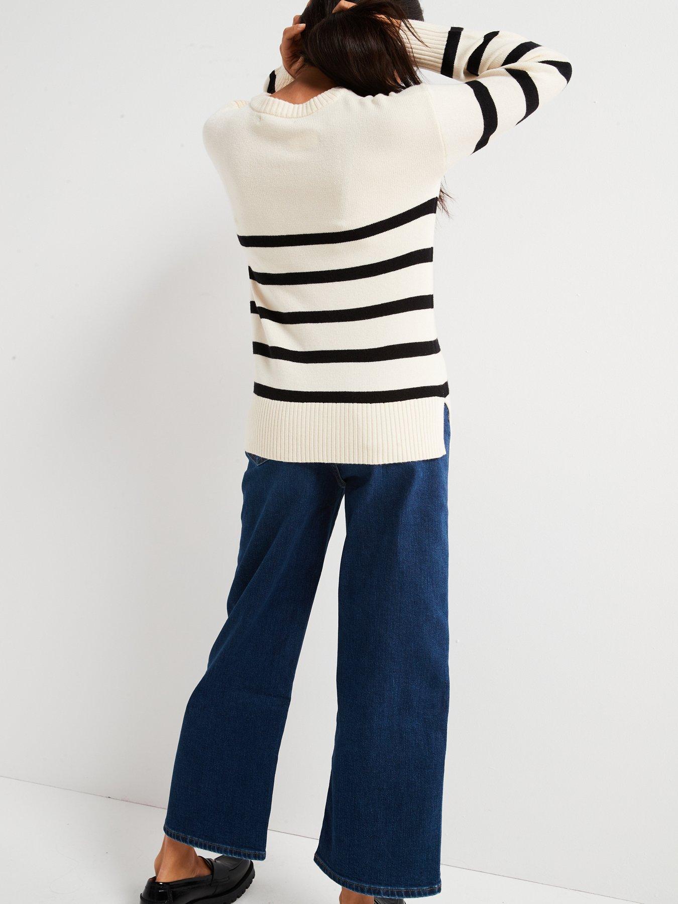 everyday-crew-neck-button-stripe-jumper-ivorystillFront