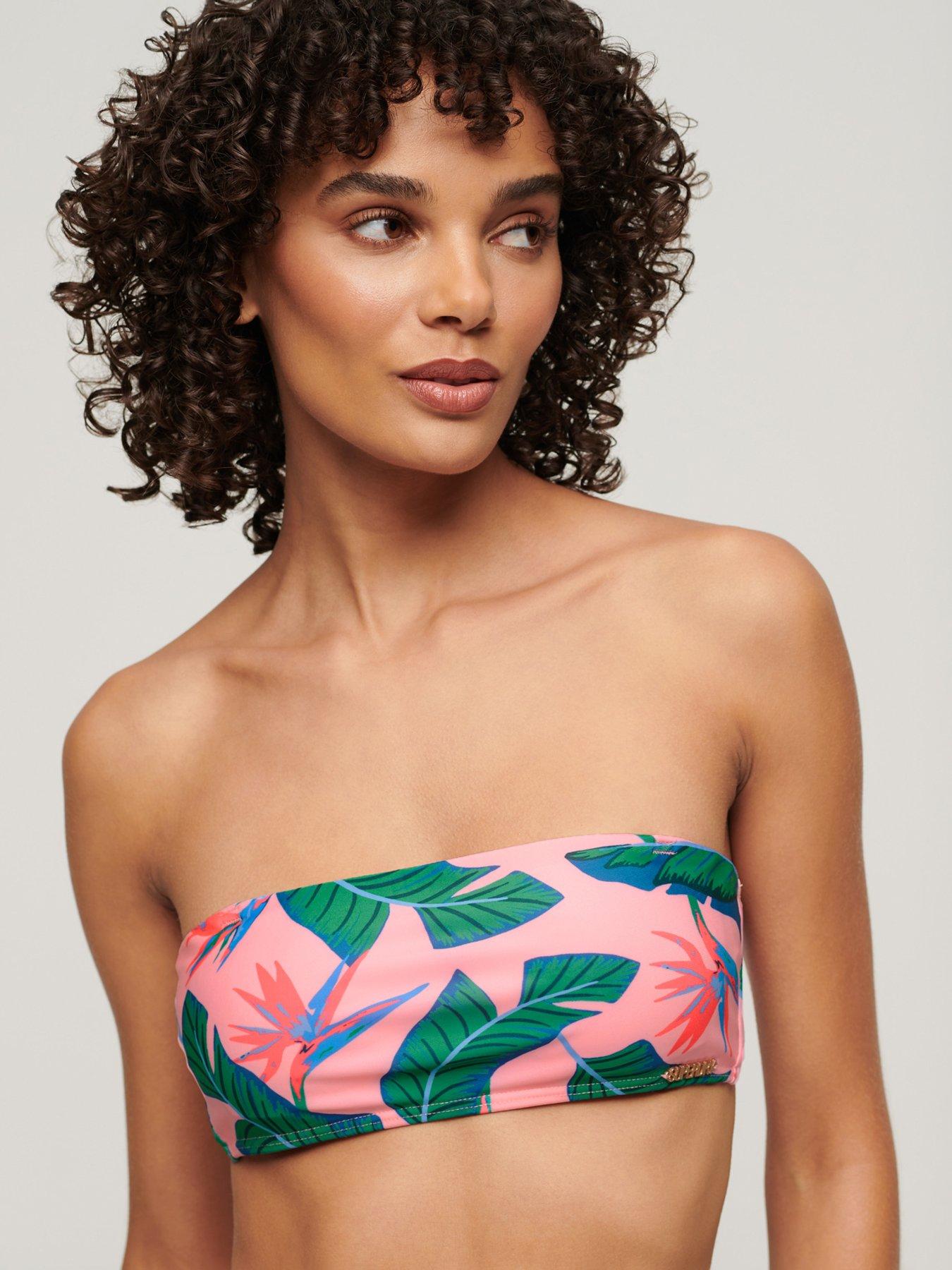 superdry-tropical-bandeau-bikini-top-pink