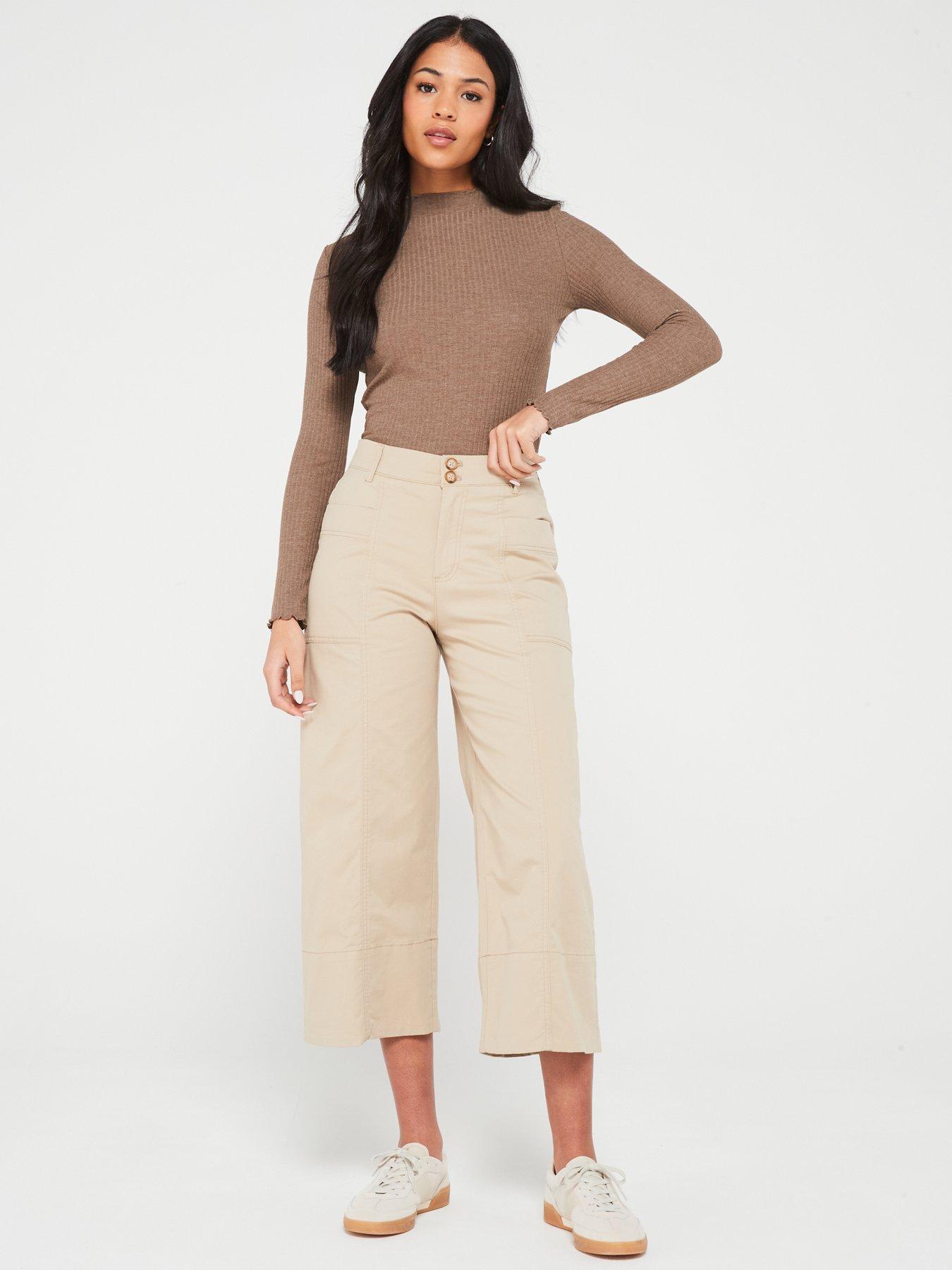 only-high-waisted-culotte-crop-trouser-beigeback