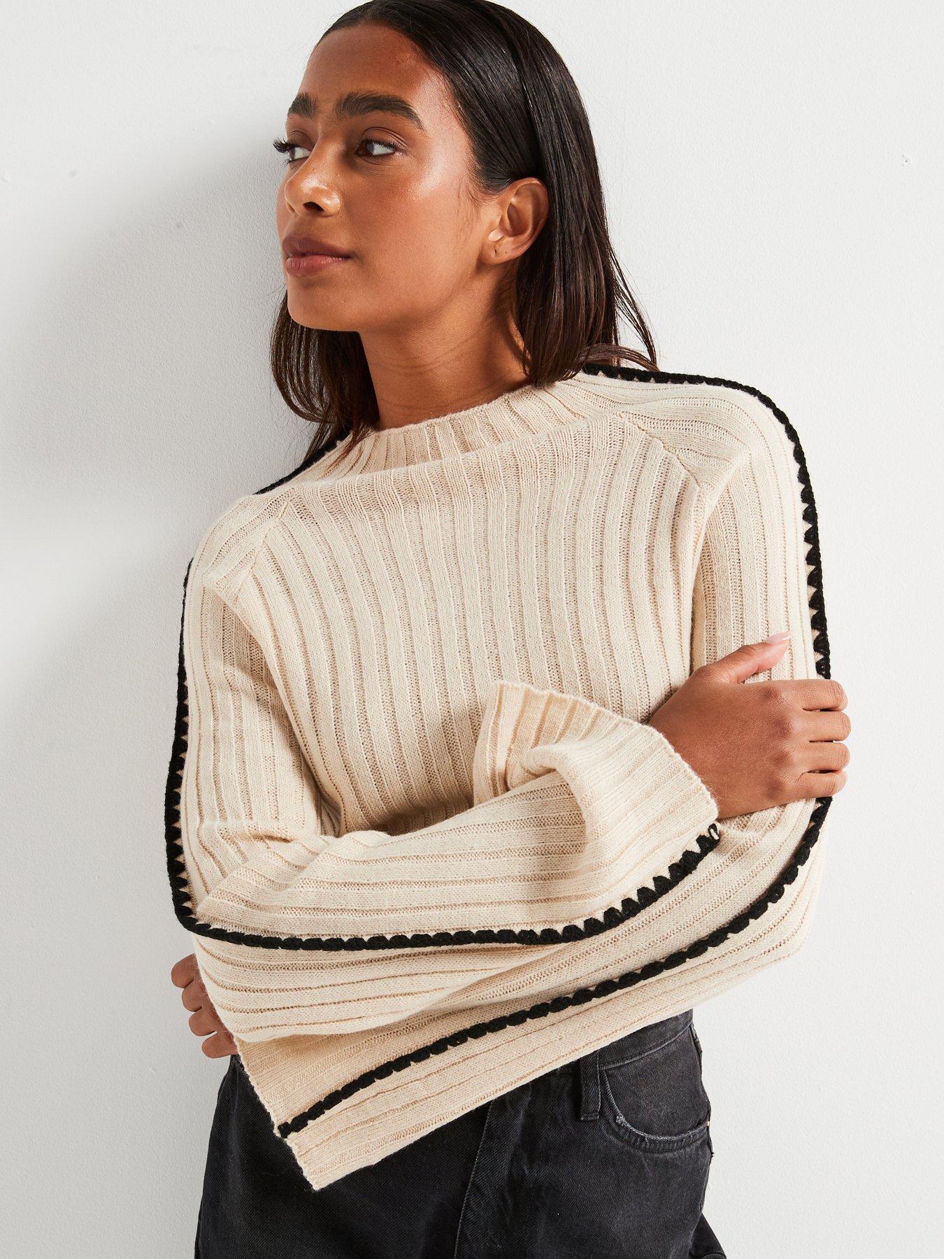 v-by-very-blanket-stitch-funnel-neck-jumper-naturalfront