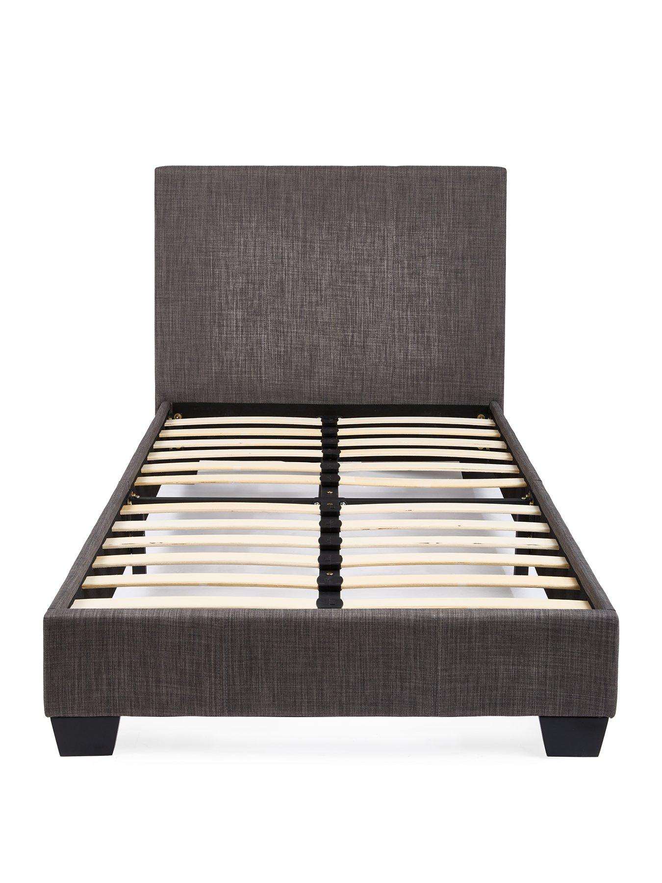 very-home-riley-fabric-single-bed-frame-with-mattress-options-buy-amp-save-dark-greystillFront