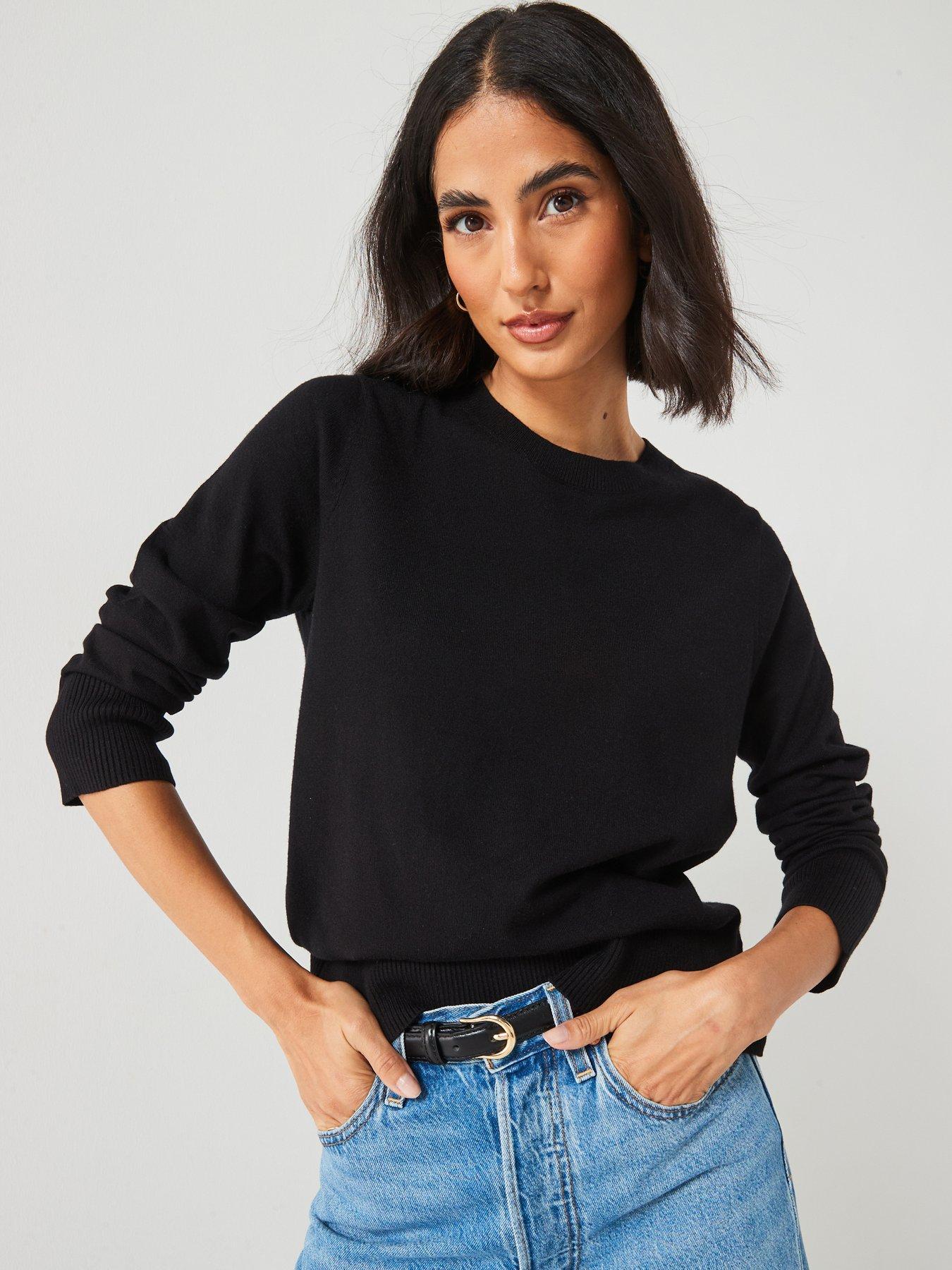 everyday-relaxed-crew-neck-jumper-black