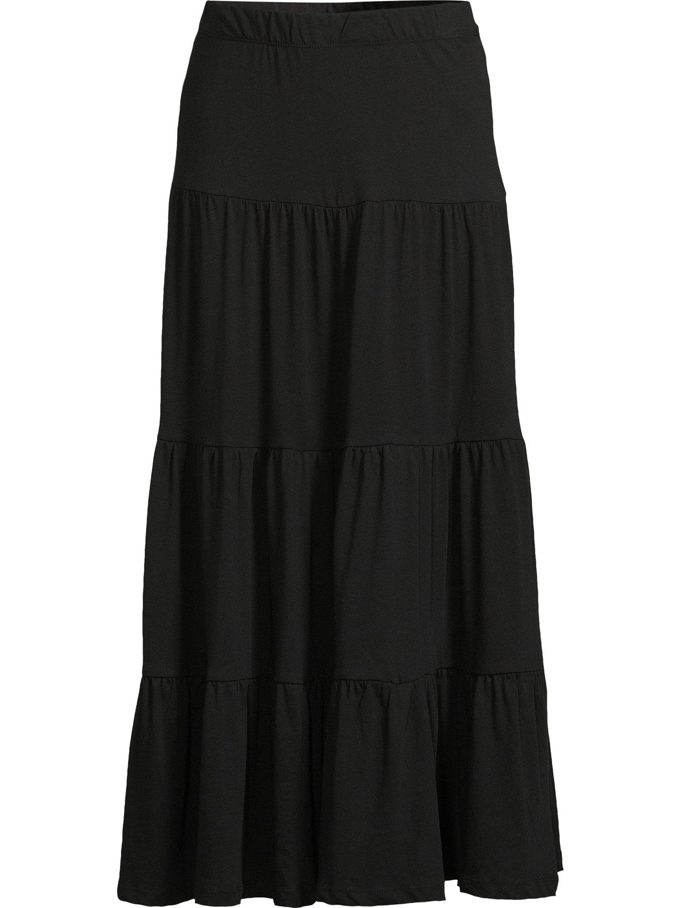 only-tiered-maxi-skirt-blackdetail