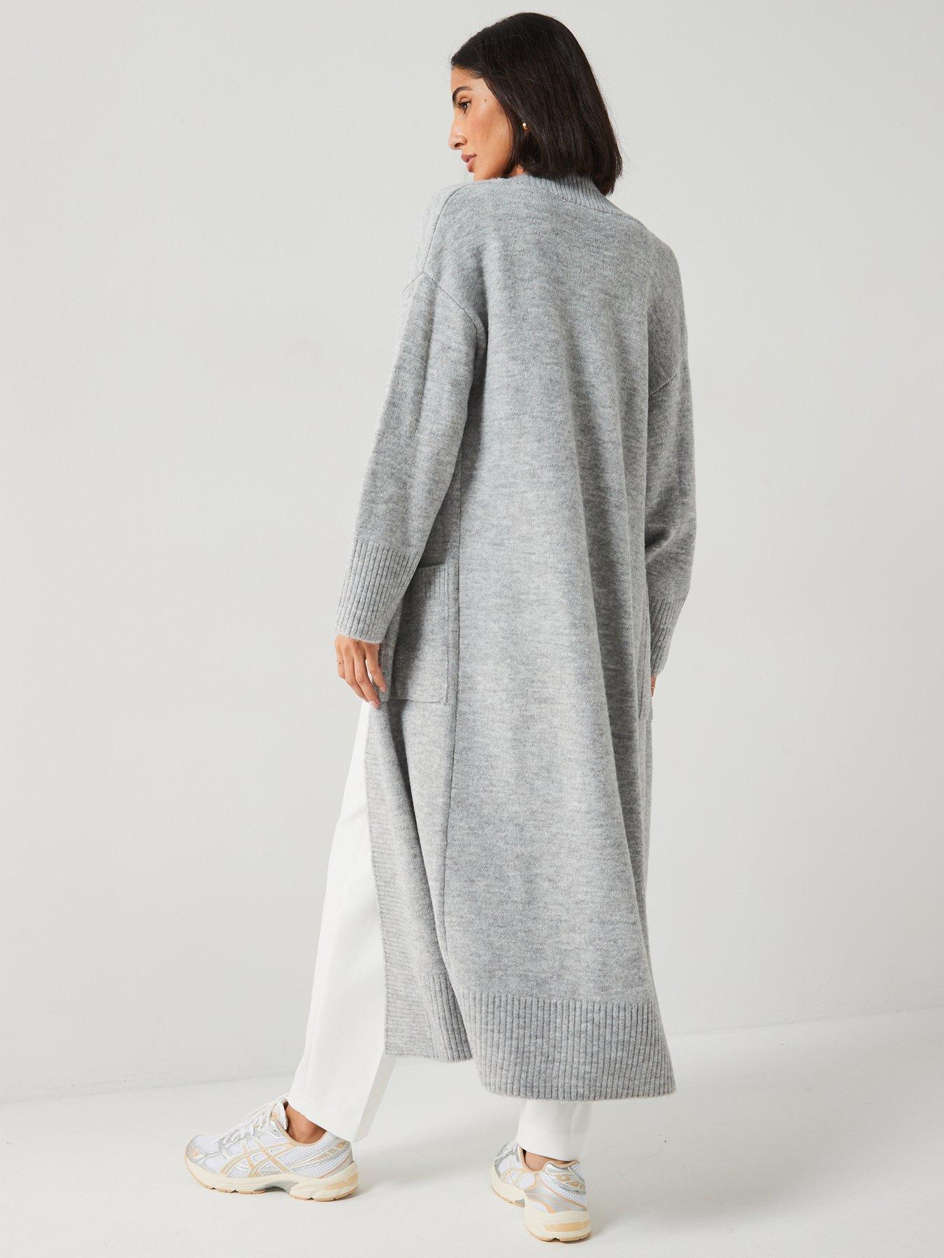 v-by-very-edge-to-edge-maxi-cardigan-greystillFront