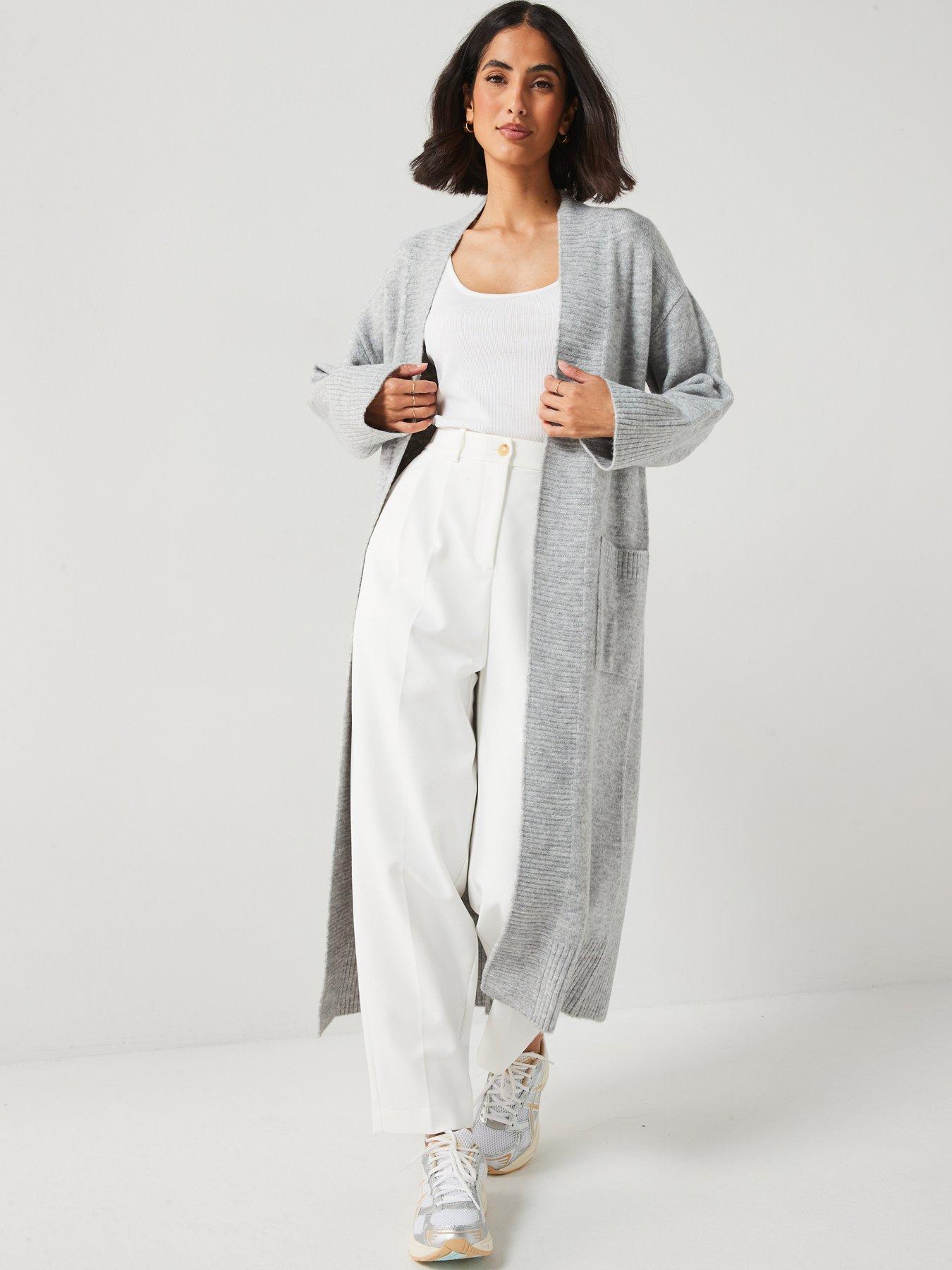 v-by-very-edge-to-edge-maxi-cardigan-greydetail