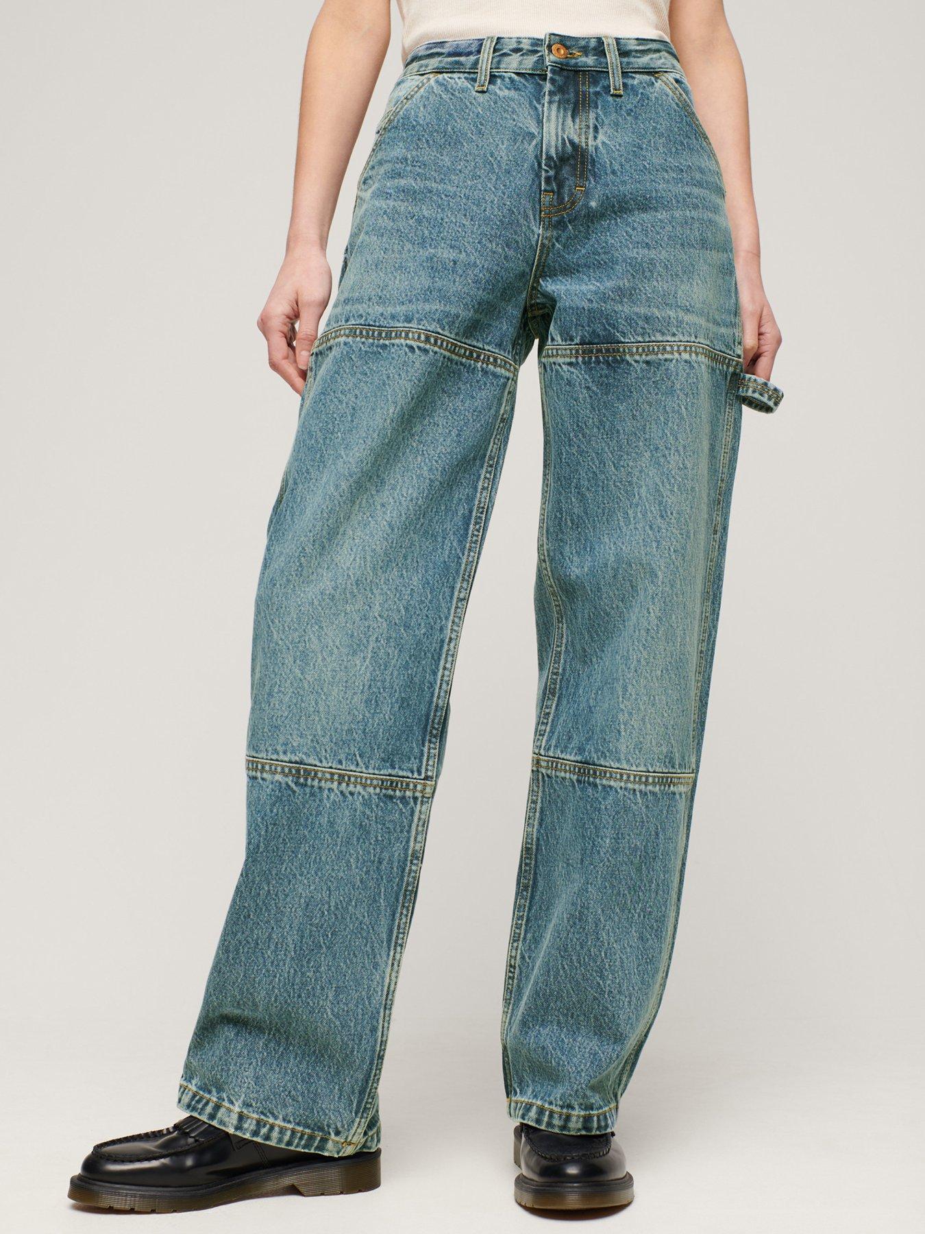 superdry-mid-rise-denim-carpenter-pant-blue