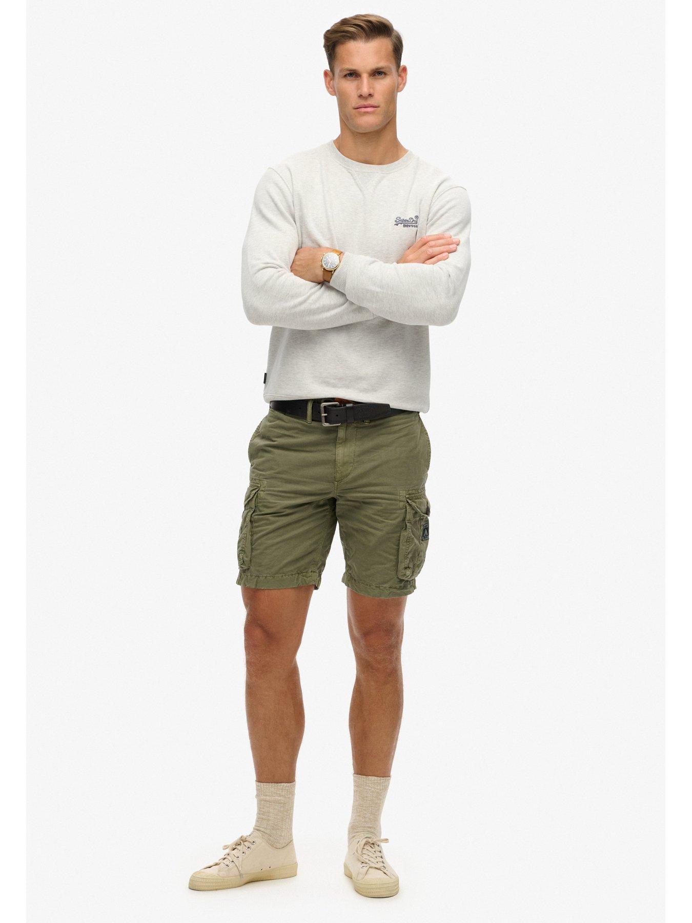 Image of Superdry Parachute Light Cargo Shorts - Green