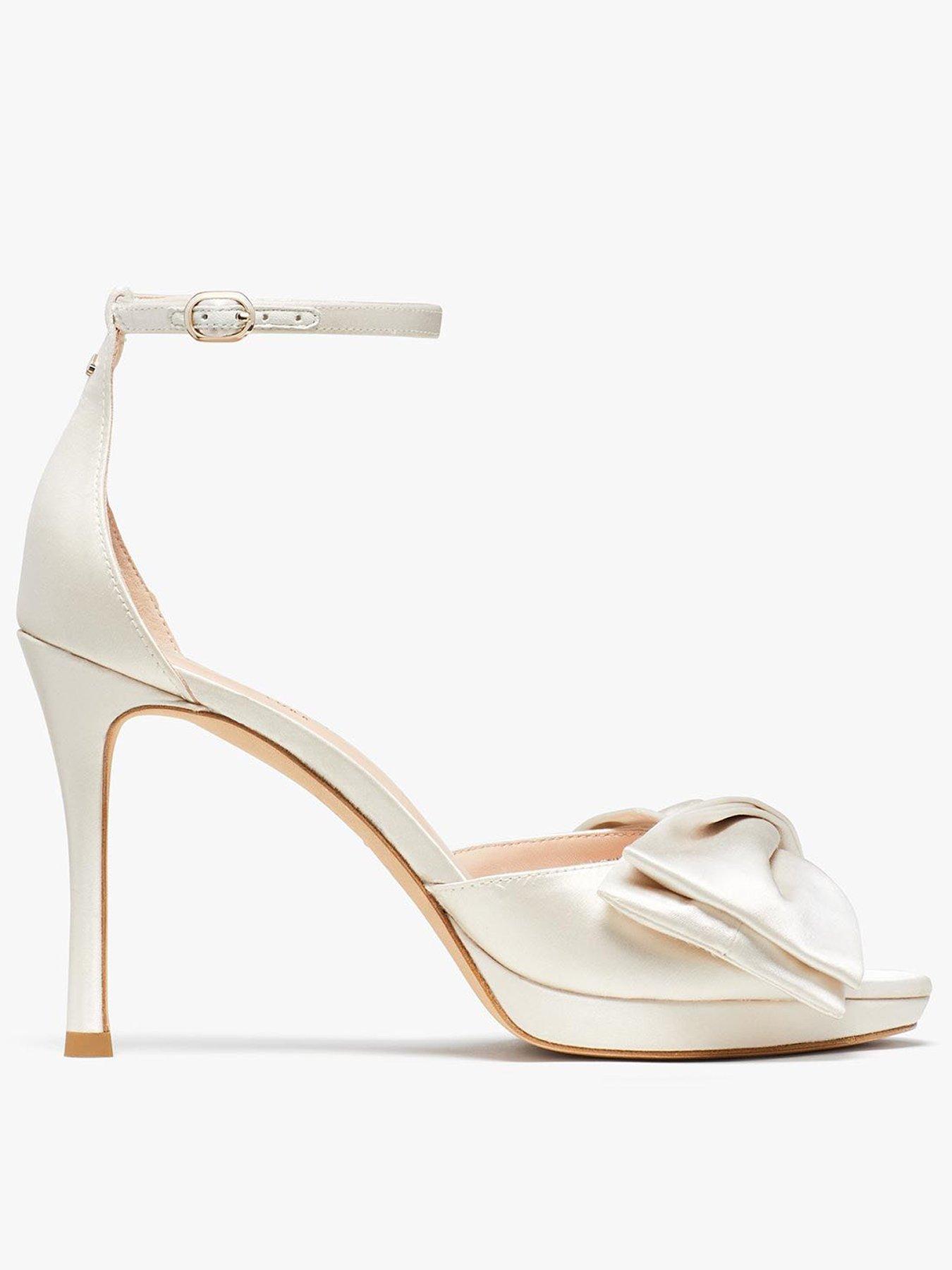 undefined Bridal Bow heel - ivory.