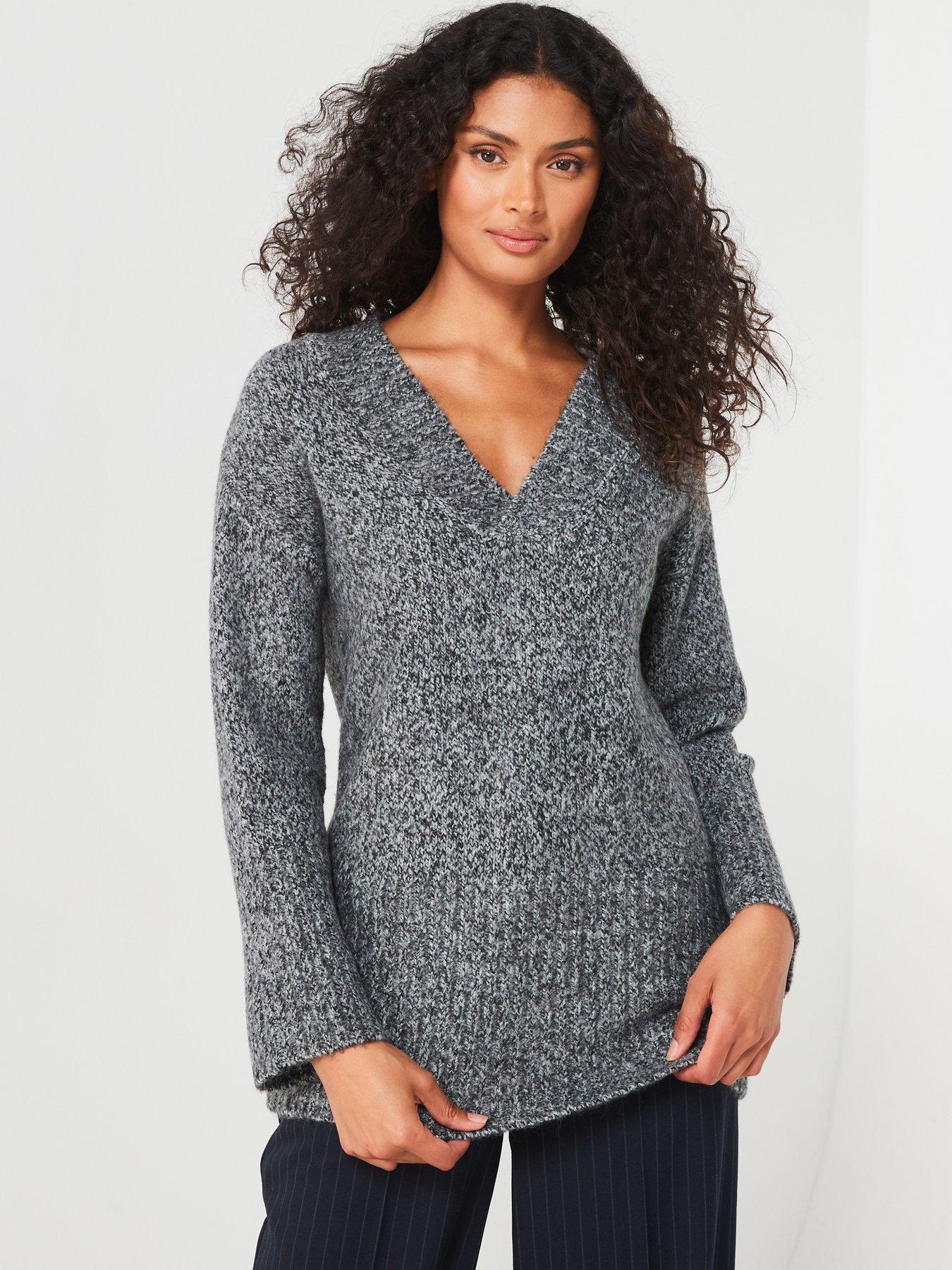 v-by-very-v-neck-rib-detail-jumper-greyoutfit