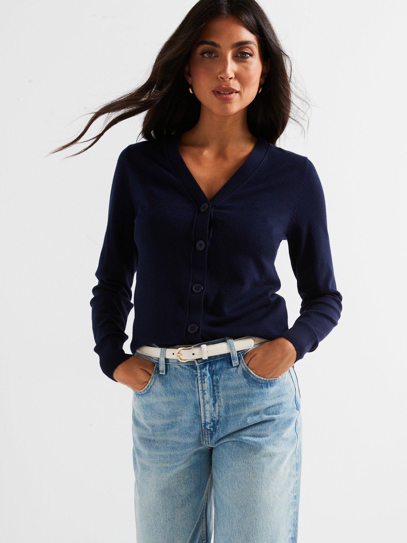 everyday-v-neck-cardigan-navydetail