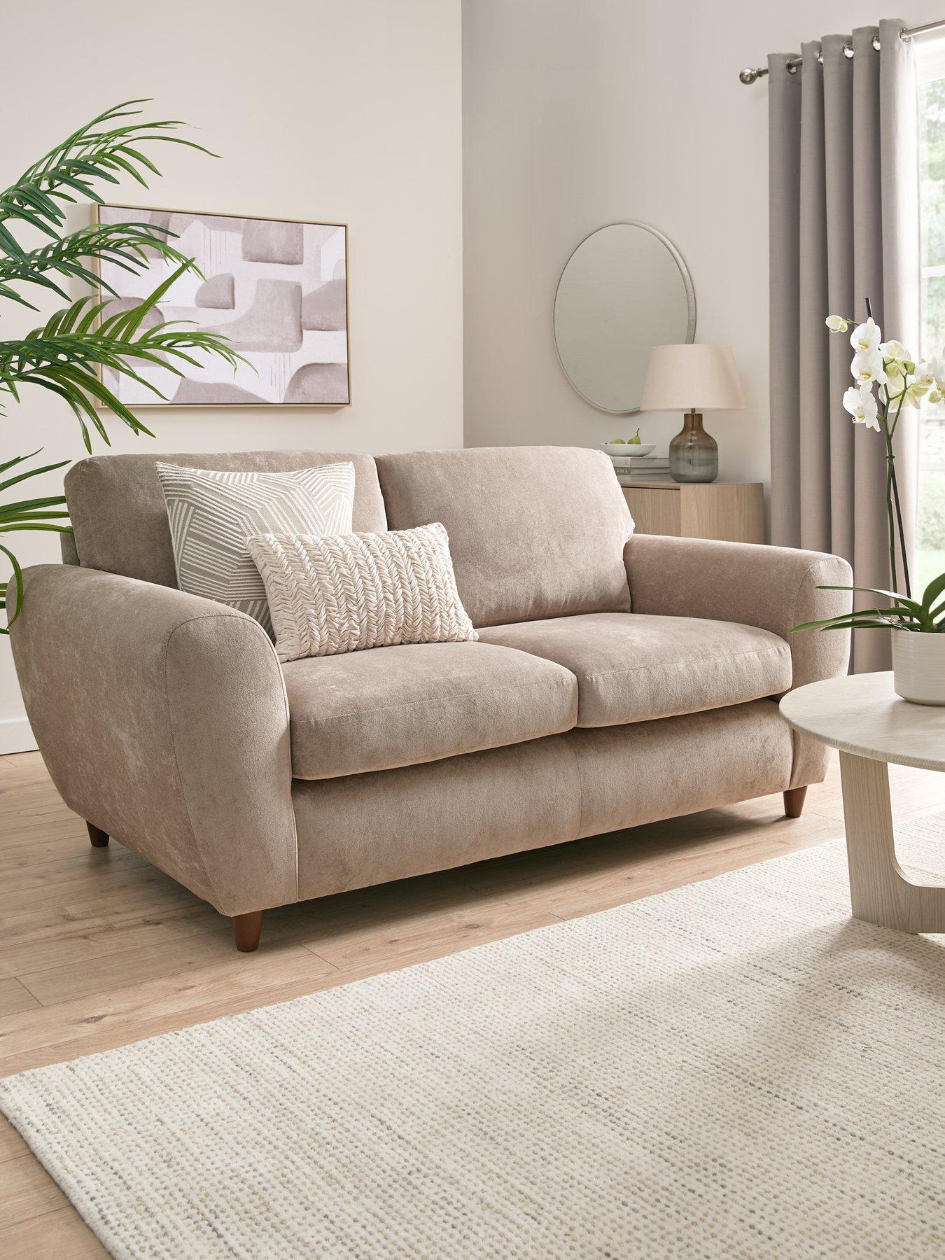 Very Home Shay 2 Seater Fabric Standard Back Sofa - FSC Certified