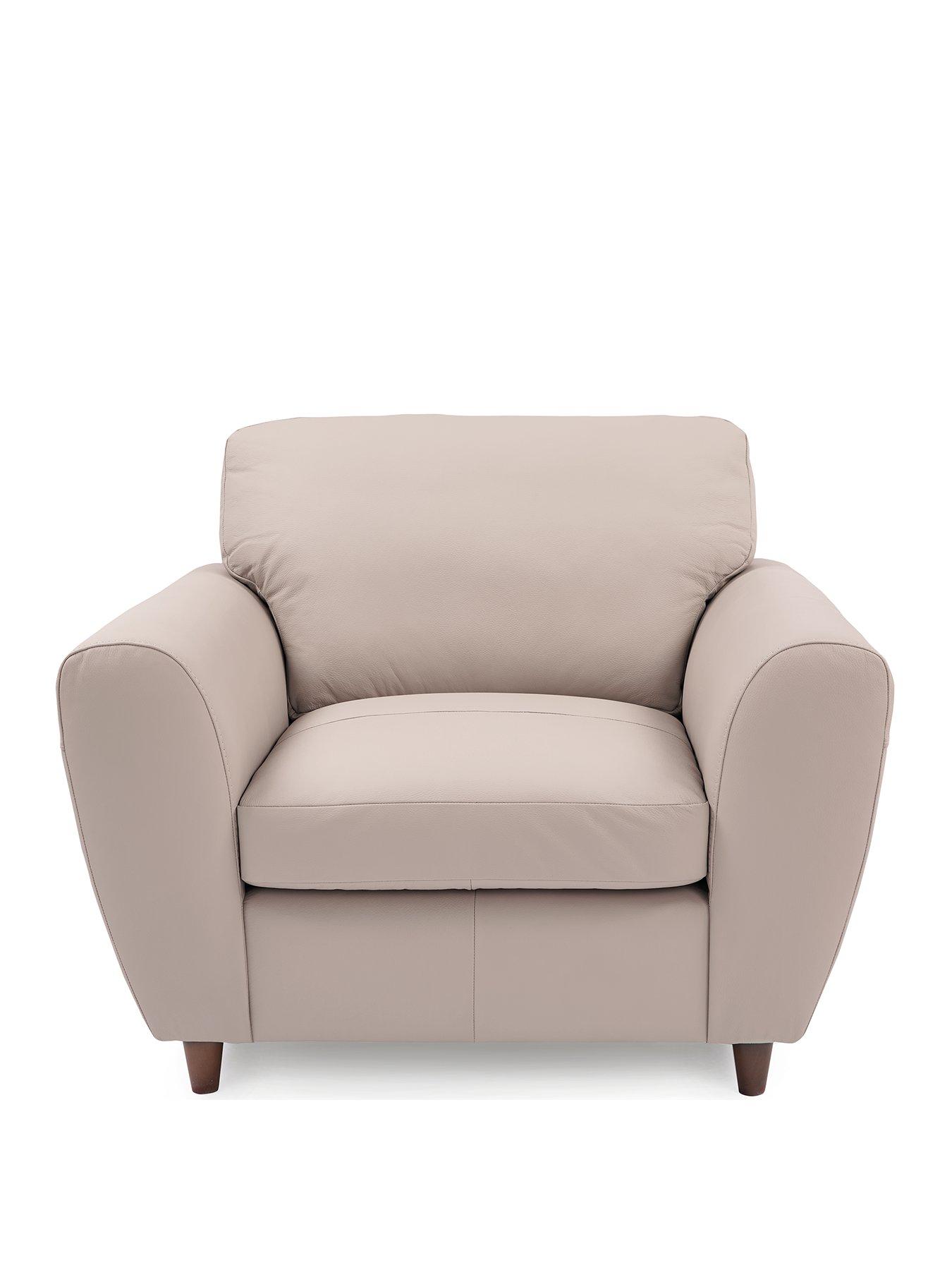 Image 2 of 7 of The Very Collection Shay 100%&nbsp;Leather Armchair