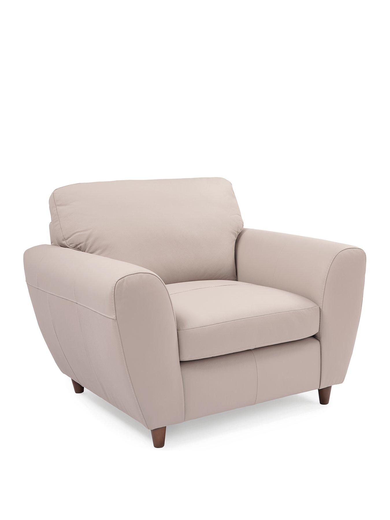 Image 3 of 7 of The Very Collection Shay 100%&nbsp;Leather Armchair