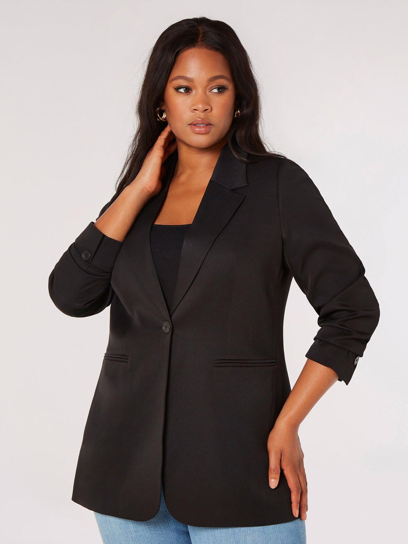 apricot-apricot-curve-tailored-1-button-blazer